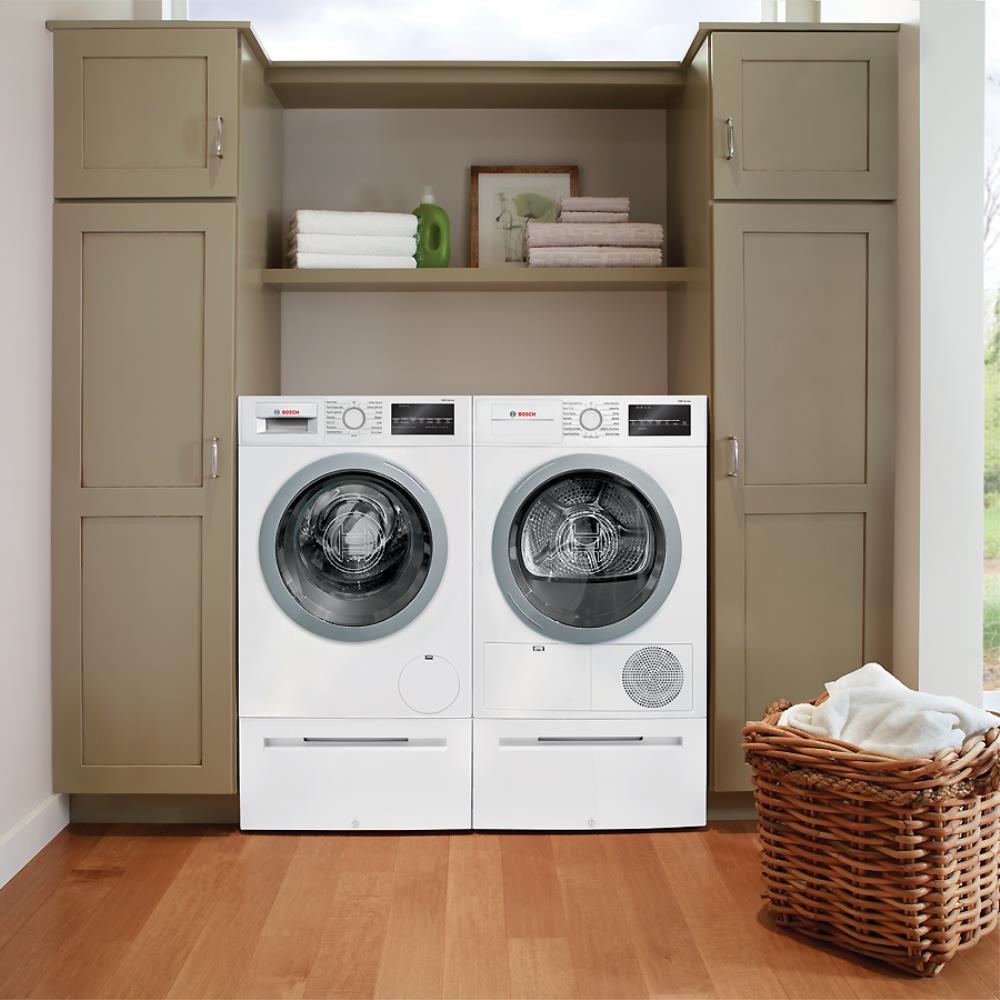 Bosch 500 4 cu ft Stackable Ventless Electric Dryer White ENERGY