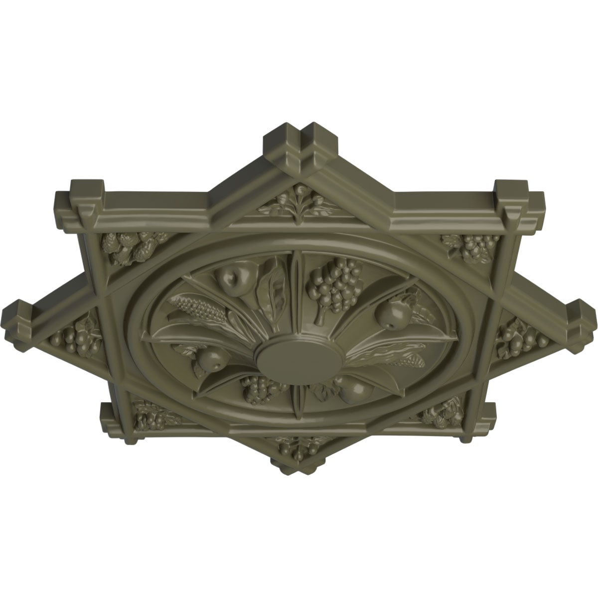 Ekena Millwork CM38ANPTF Ceiling-Medallions - View #2