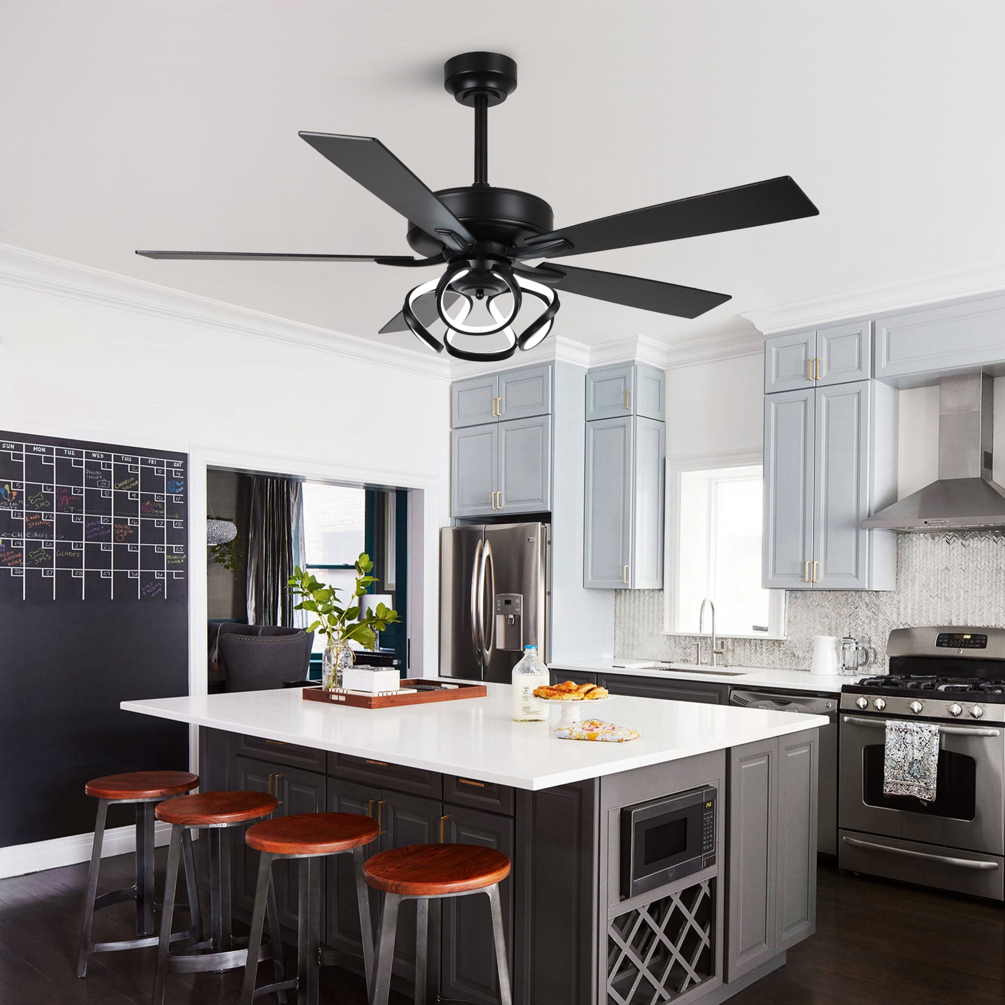 Parrot Uncle F6367BK110V Ceiling-Fans - View #3