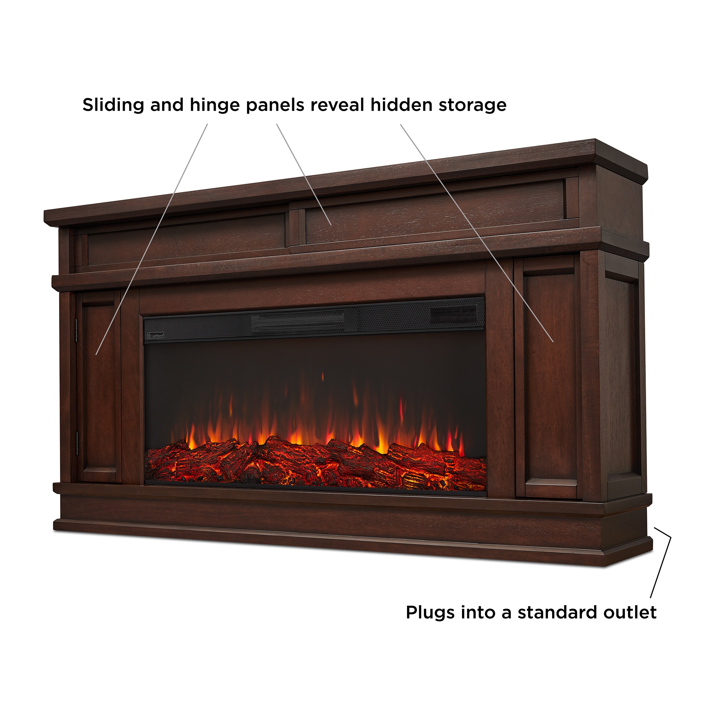 Real Flame 4020E-DW Electric-Fireplaces - View #8