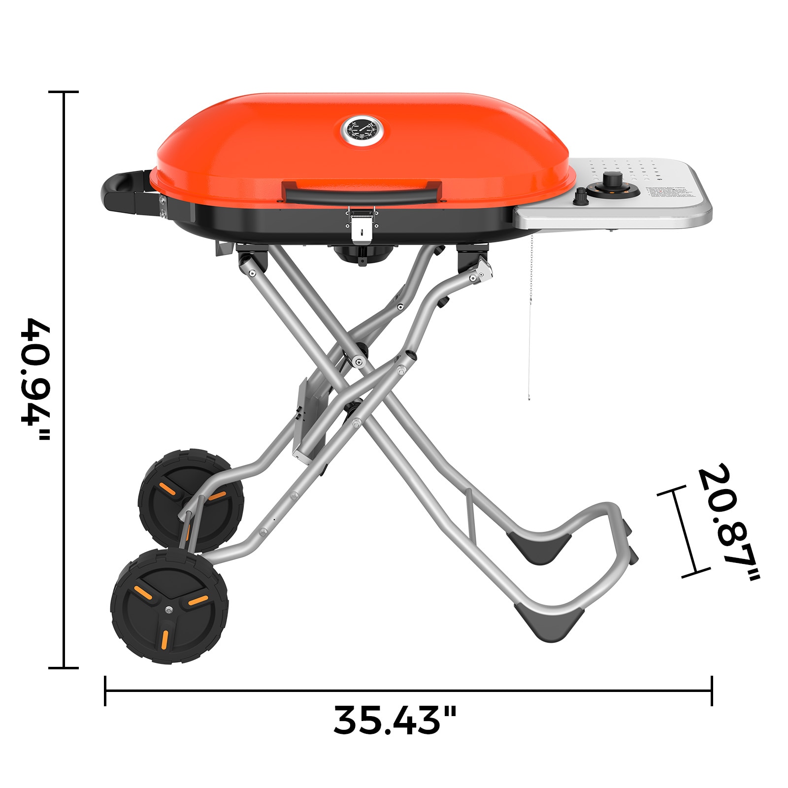 COWSAR LSG8401OR Gas-Grill - View #8