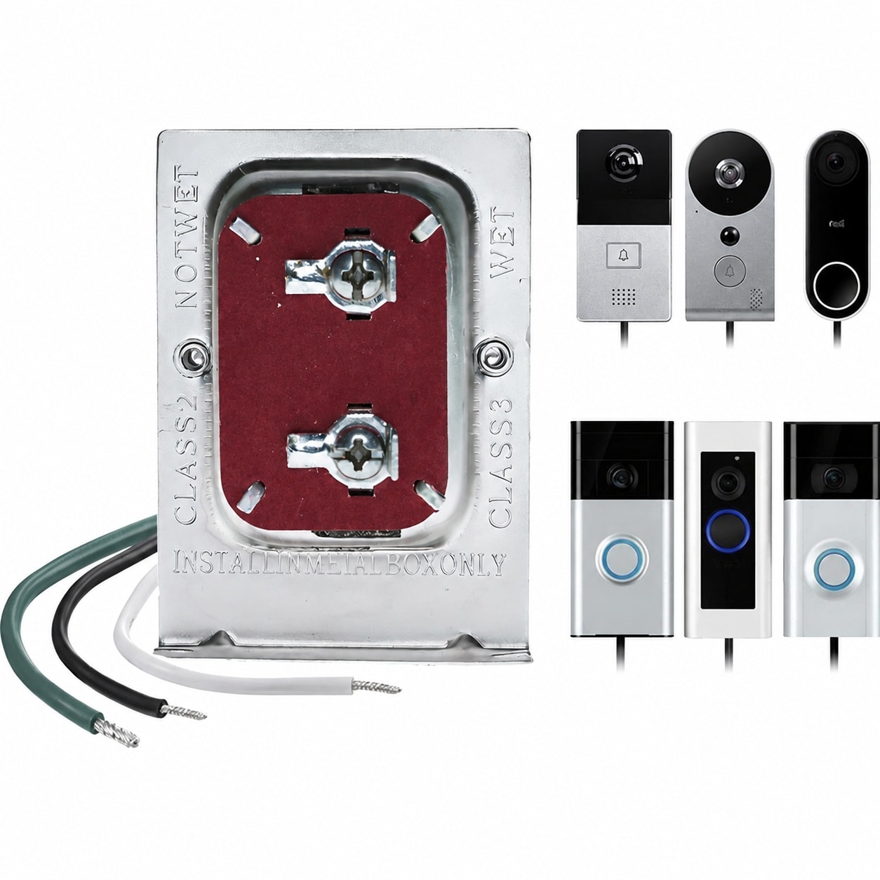 AKSCYZM  Doorbell Transformer 16V 30VA Compatible with Ring Pro Nest Hello Video Doorbell Power Supply durable home and garden accessory designed