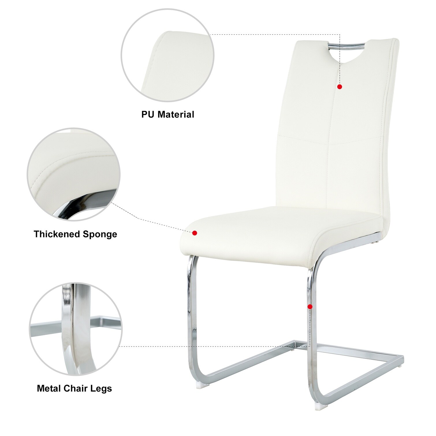 SunJet YD0T7IFU8QN0 Dining-Chairs - View #3