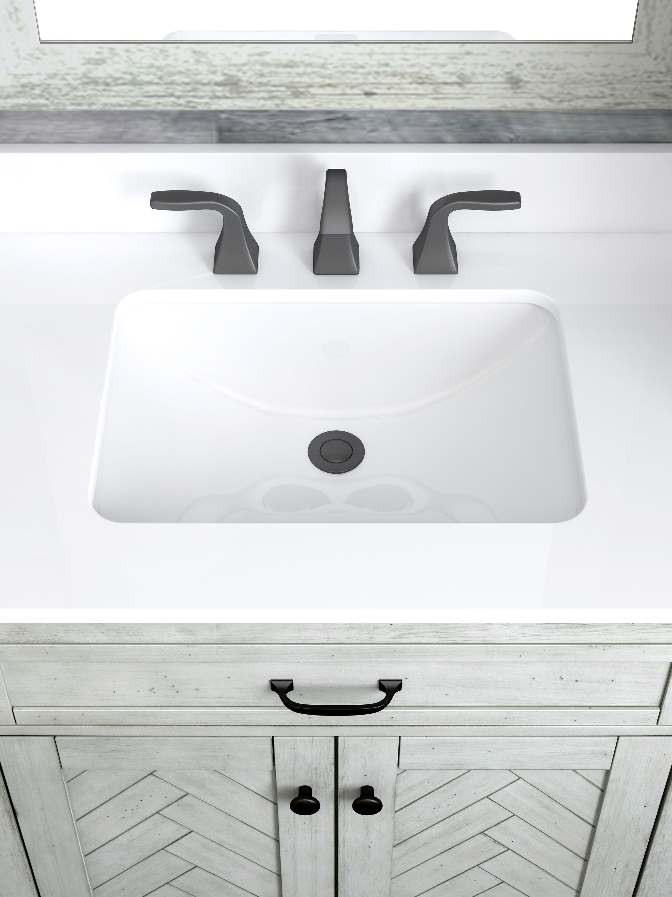 allen + roth LWS30HBVW Bath-Vanity-Combo - View #9