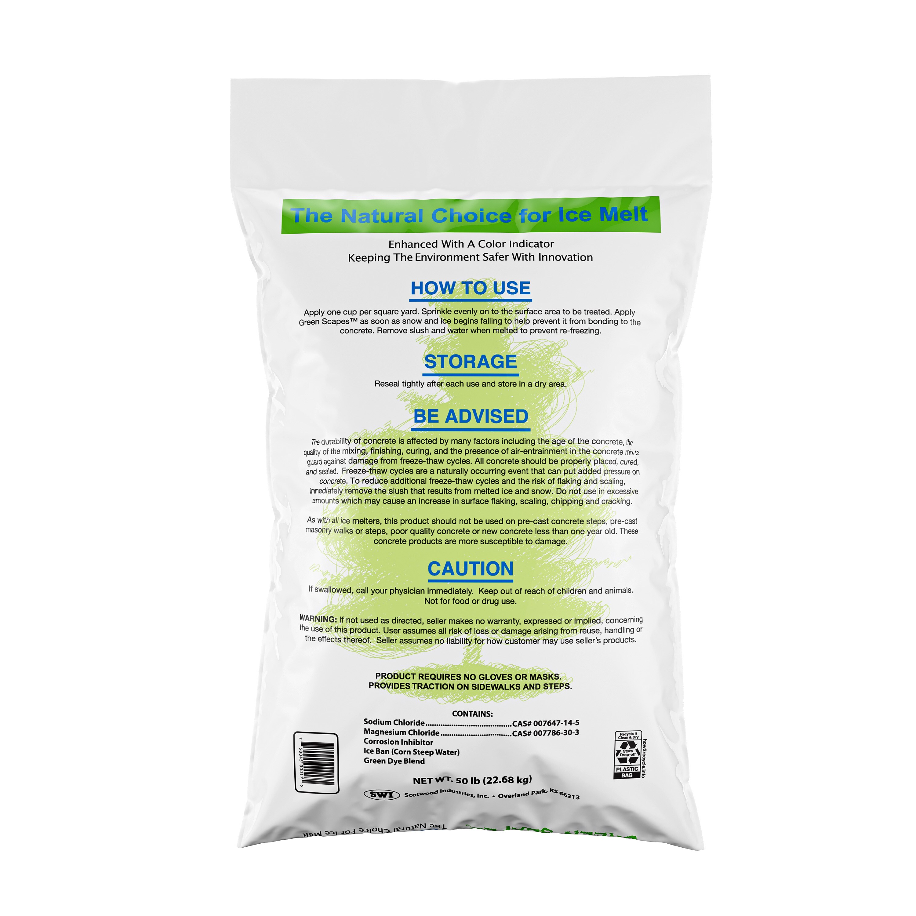 Greenscapes 50B-GREEN-9PLT Ice-Melt - View #3
