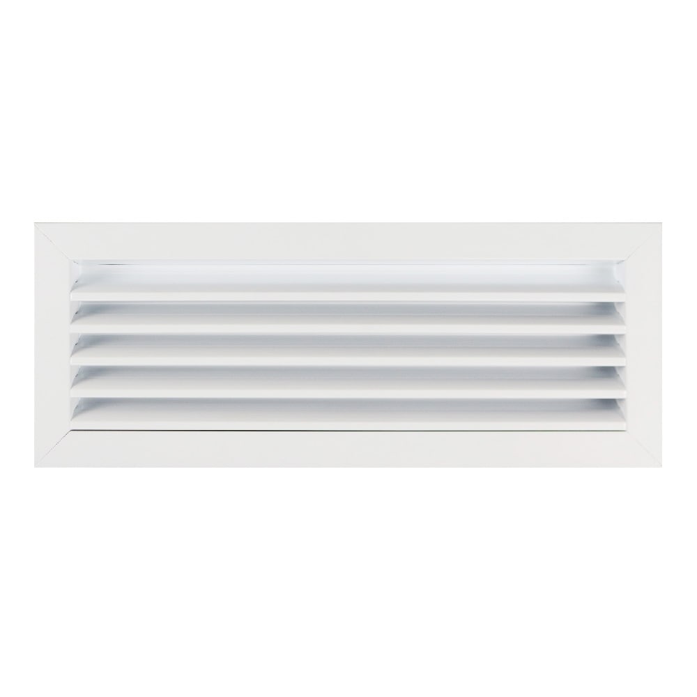 ACLaminaire L-RA-LP-A BS 18X6 18-in x 6-in Aluminum White Sidewall/Ceiling Grille