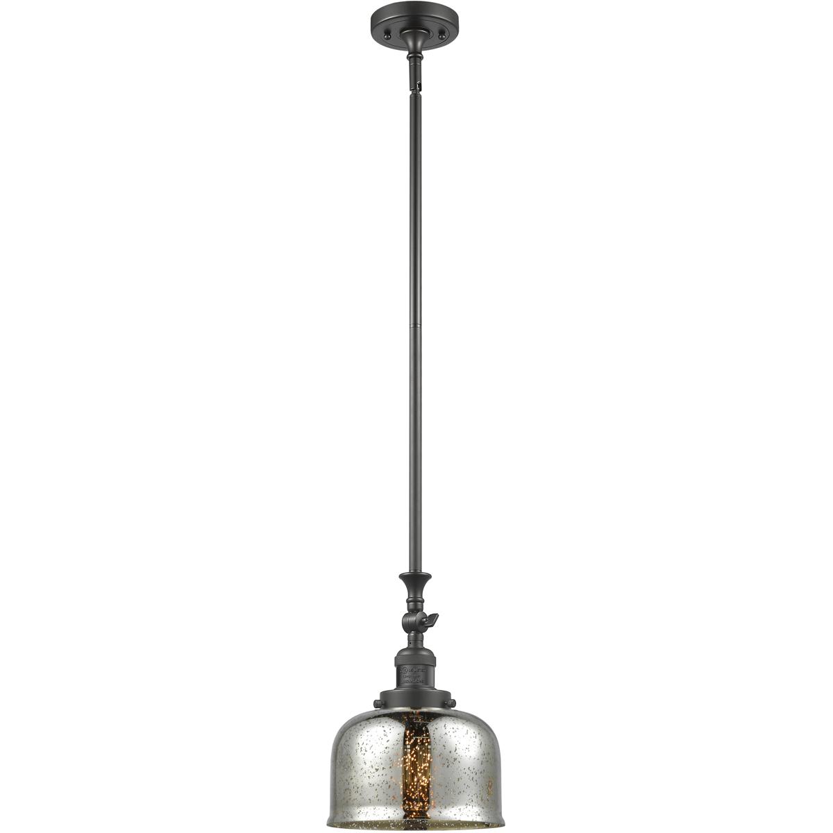 Innovations Lighting 1358108 206-OB-G78 Franklin Restoration Bell Mini Pendant
