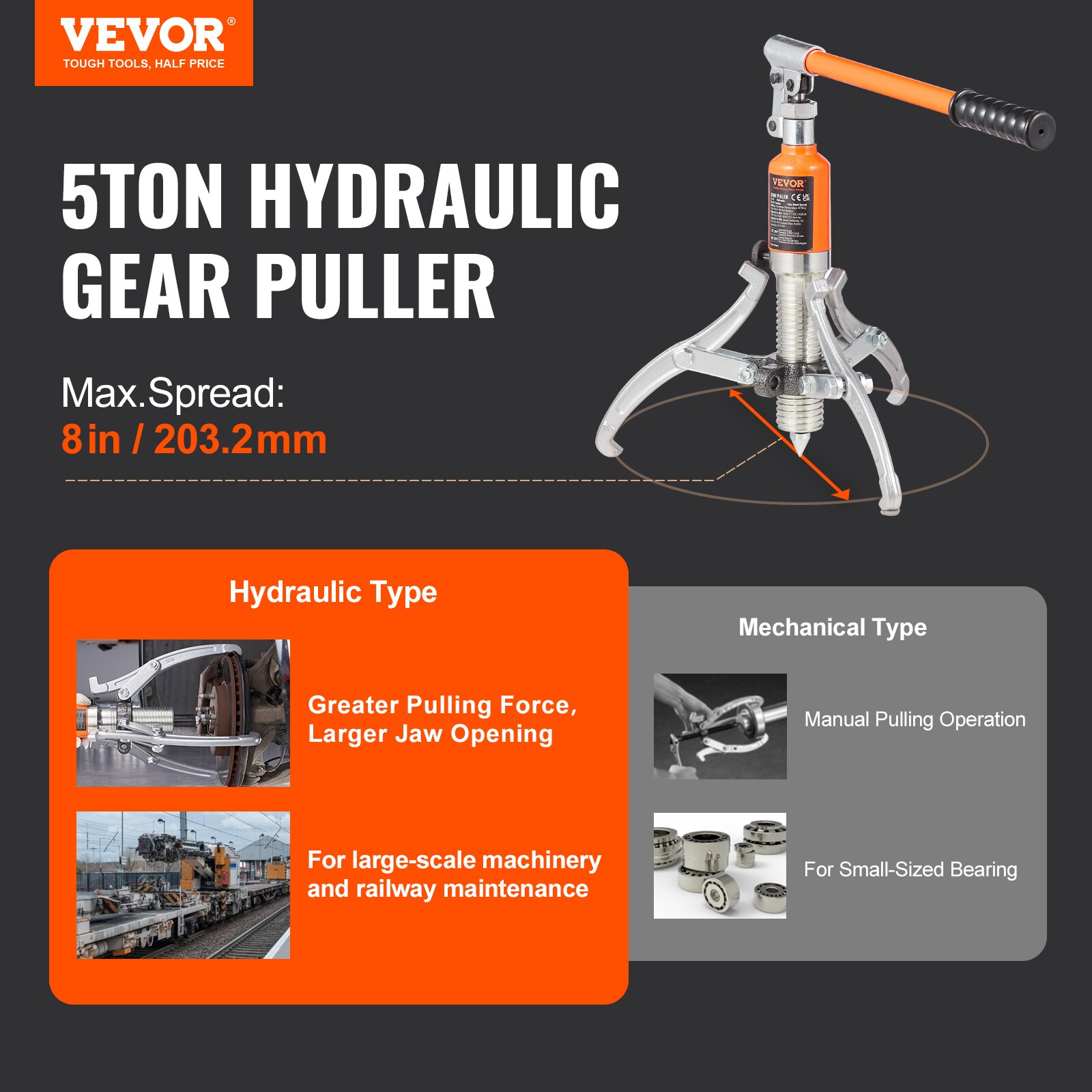 VEVOR YYLM5THKQBBCBS2GQV0 Automotive-Specialty-Tools - View #3