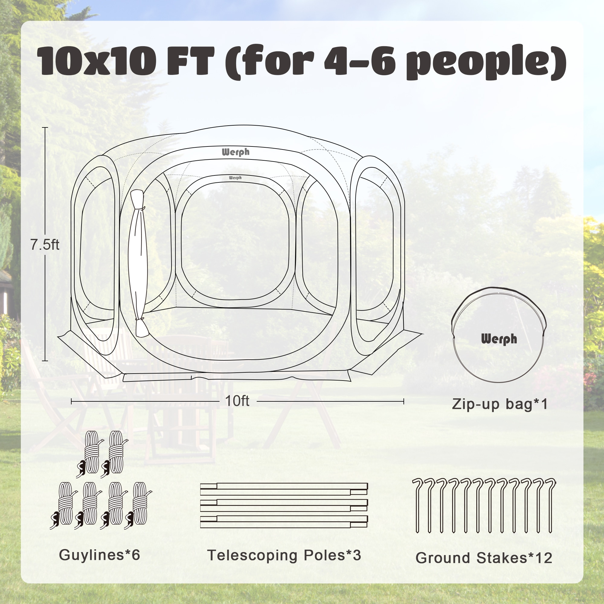 Werph ST010K Wood-Resin-Gazebos - View #7