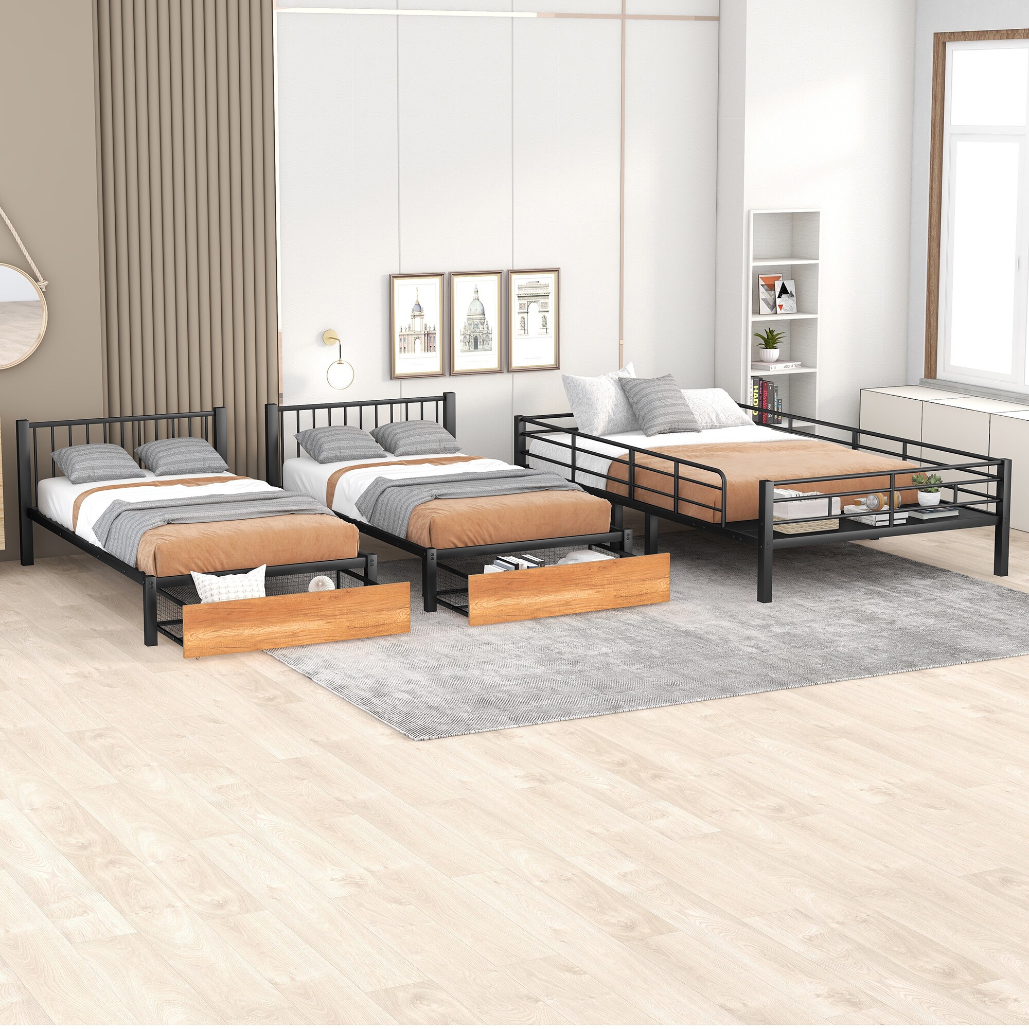 ModernLuxe LT000222AAB Bunk-Beds - View #2