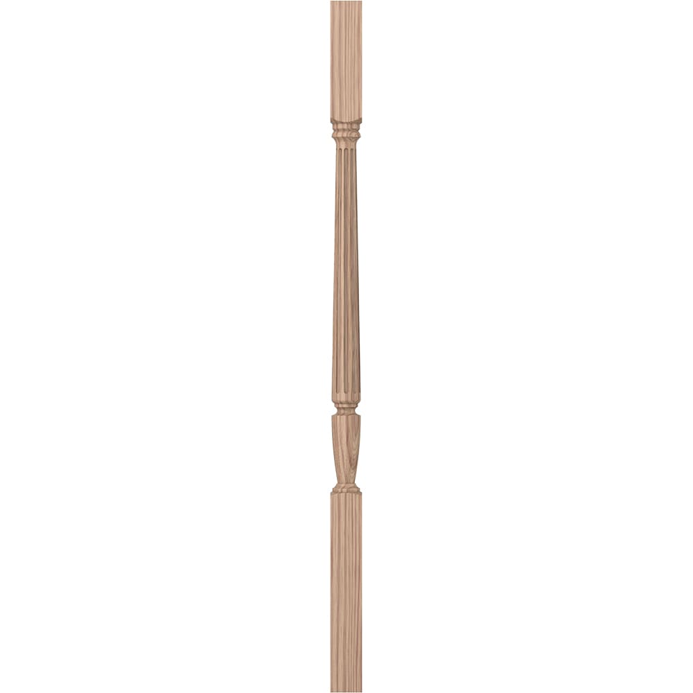 L.J. Smith Stair Systems LJF-2005-HK 38 38-in x 1.75-in Unfinished Hickory Square Top Stair Baluster