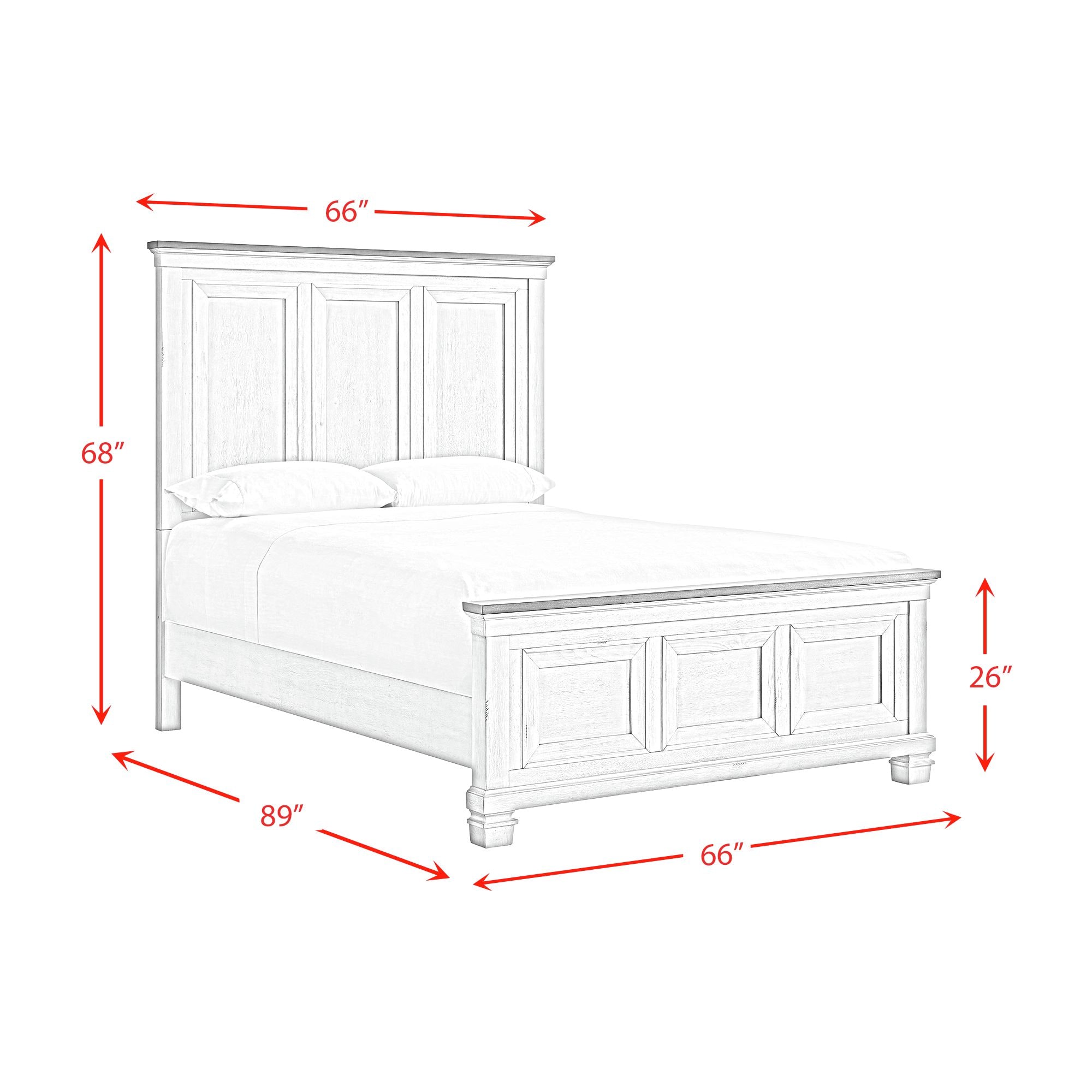 Picket House Furnishings B-9890-7-QB-3PC Bedroom-Sets - View #3