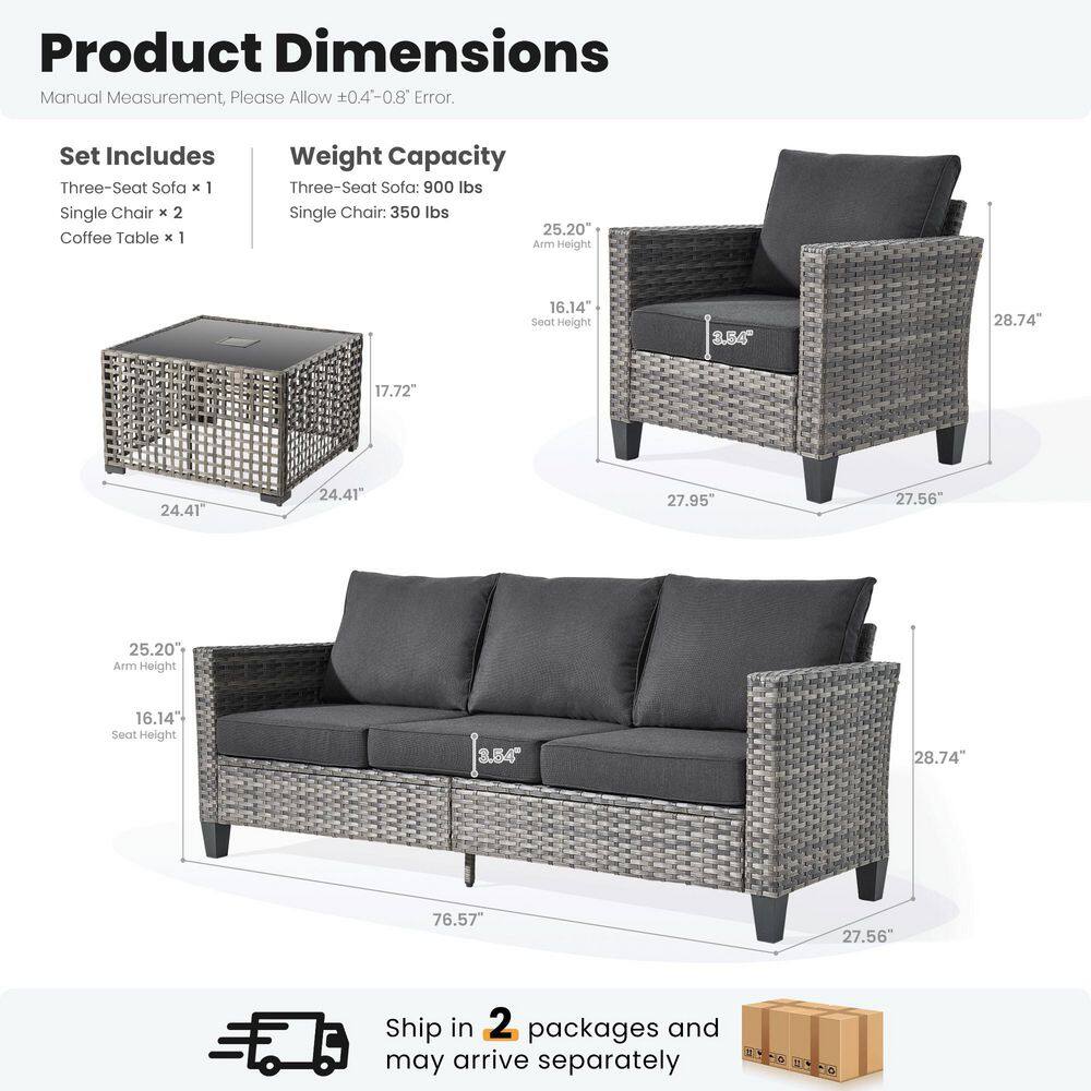 XIZZI NGRS100-28 Patio-Conversation-Sets - View #3