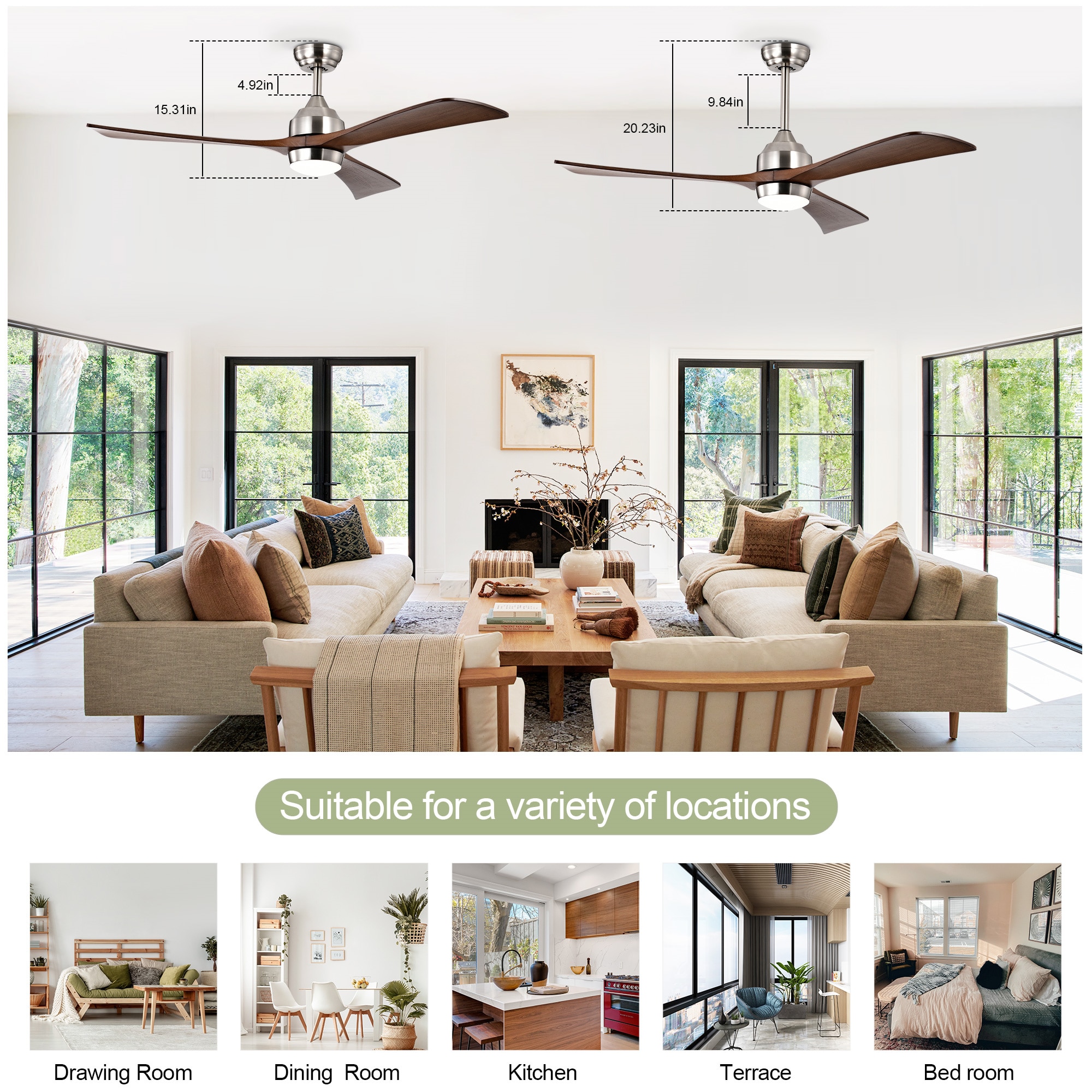 BABOOM BOM-592P153-OR Ceiling-Fans - View #16