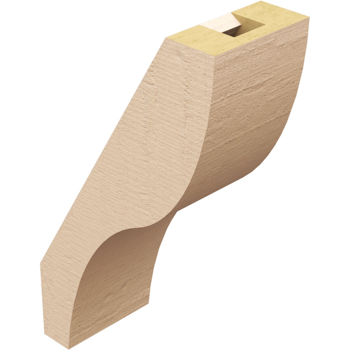 Ekena Millwork BRCUR03X06X10GNVRCPR braces - View #6