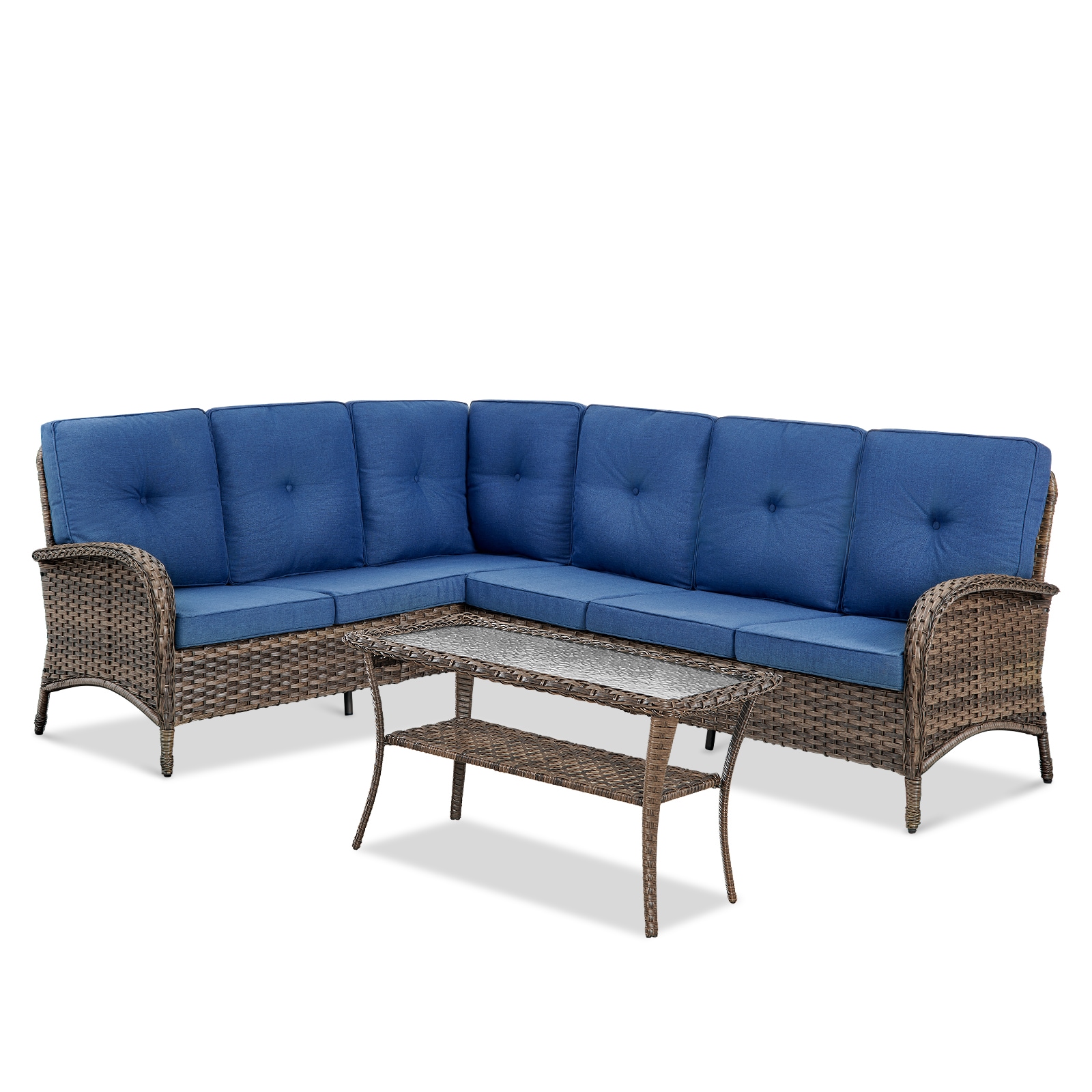 Jeehope PABR130LR50-1S Patio-Sofas-Daybeds - View #3