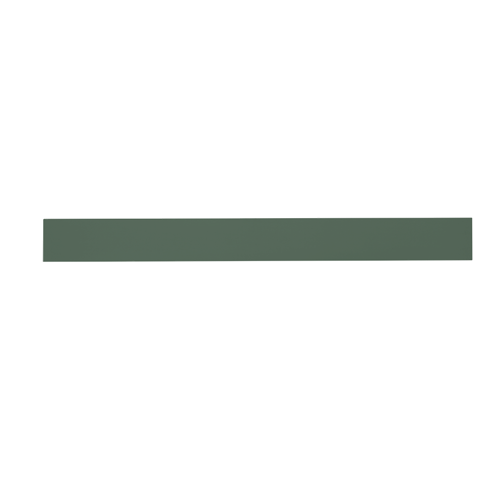 RELIABILT LS-SB-F330 Monroe Cabinet Fill Strip 3-in W x 30-in H x 0.75-in D Basil Green Painted