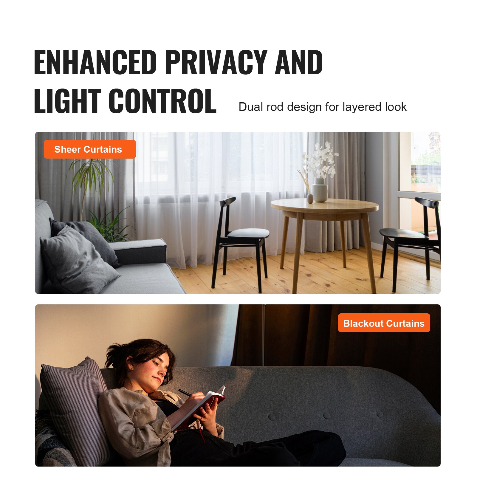 VEVOR SCCLG72144IN07706V0 Curtain-Rods - View #6