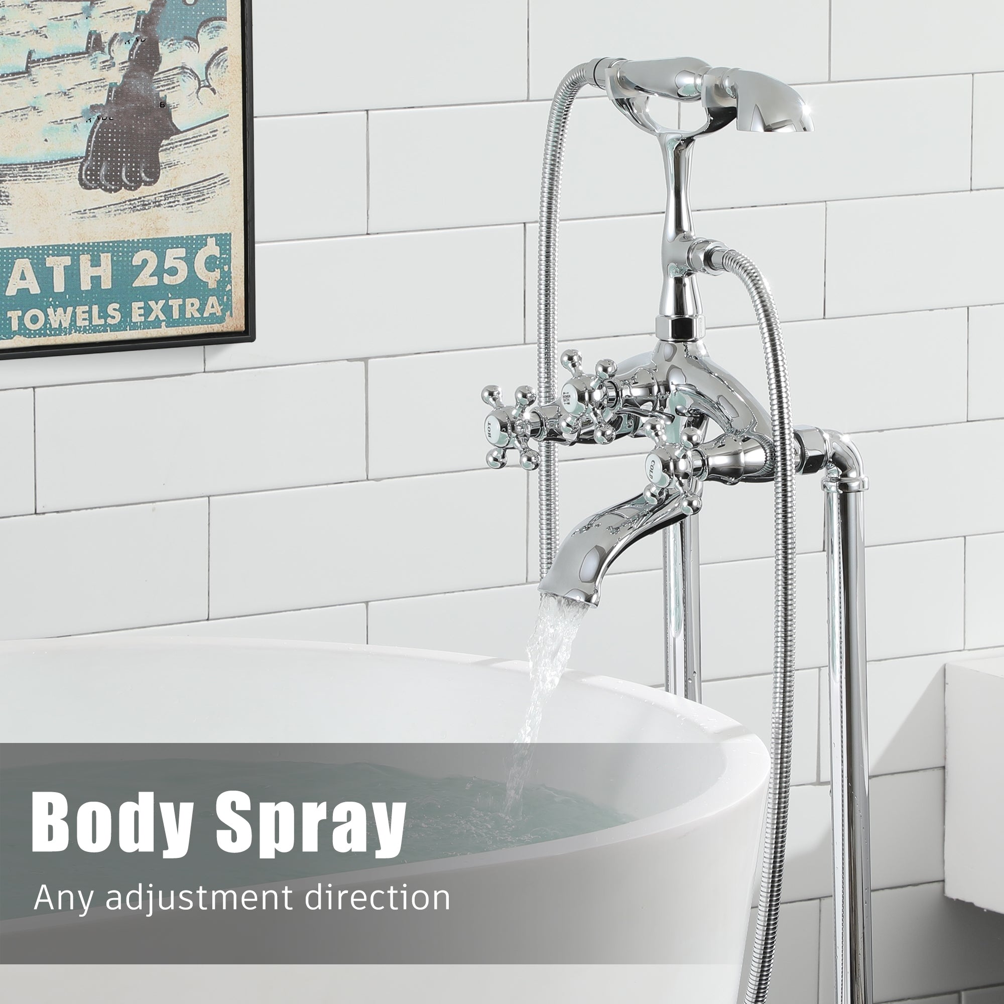 Boyel Living BL09-CP Roman-Tub-Faucets - View #8