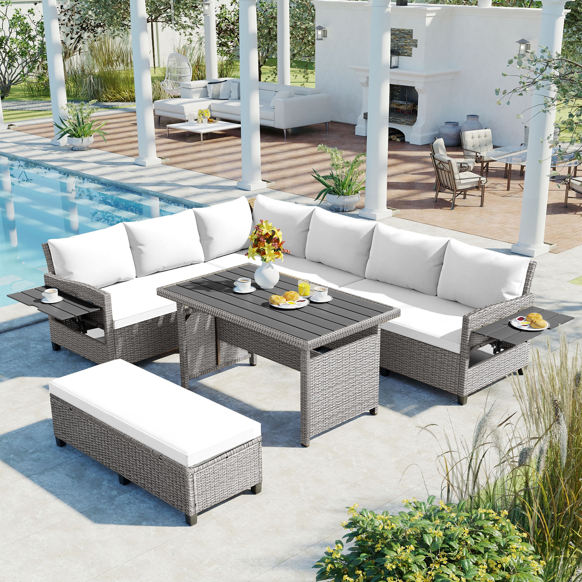 Nestfair HPTP1006K Patio-Sofas-Daybeds - View #2