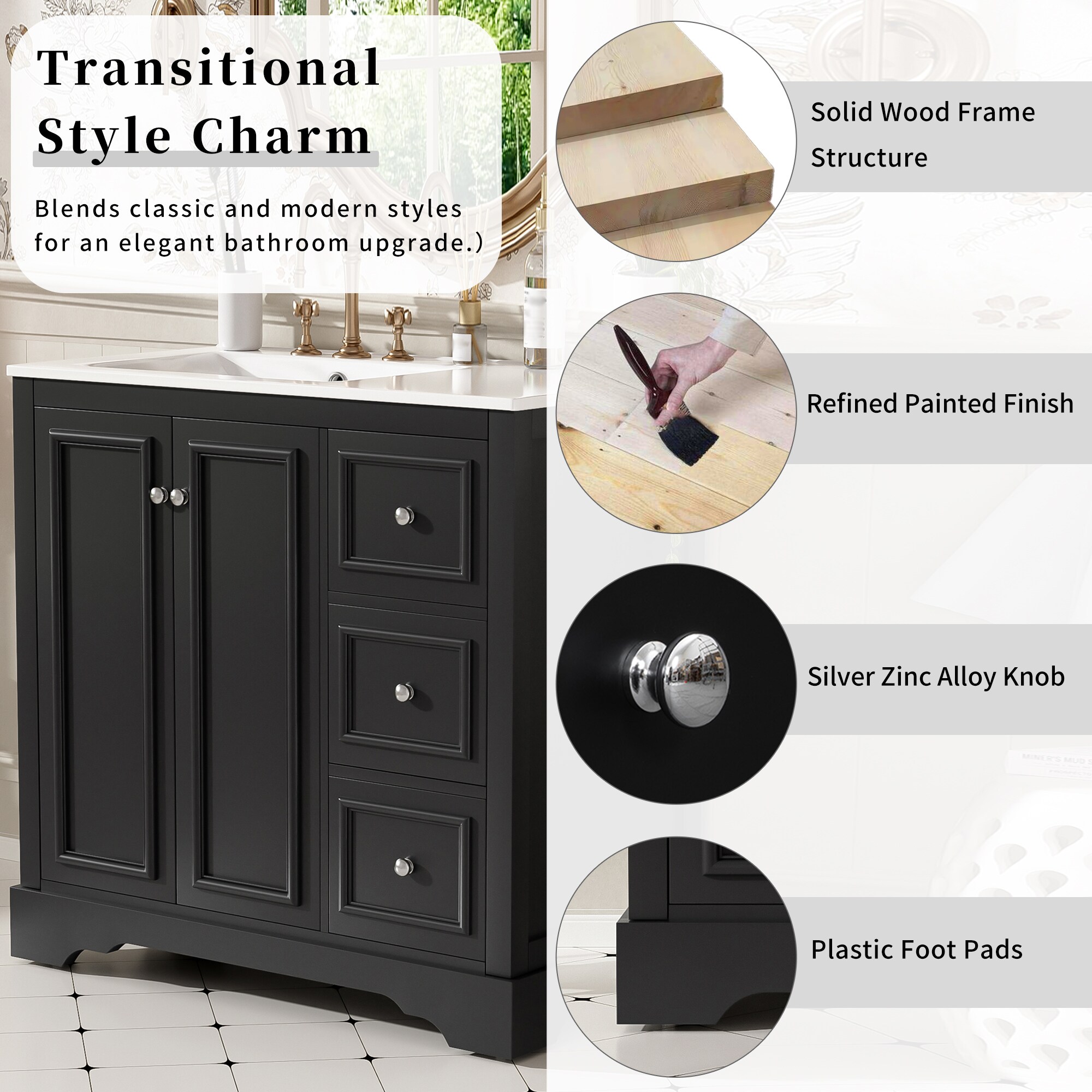 GDFStudio 345592 Bath-Vanity-Combo - View #4