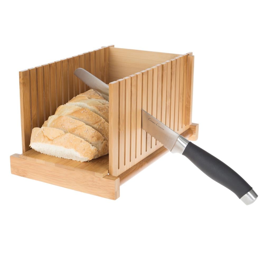 Bread Slicer for Homemade Bread Adjustable Width, Bread Slicer Guide  Sillicone Table Bread/Roast/Loaf Slicer Cutter, Cut Protector Oven Heat