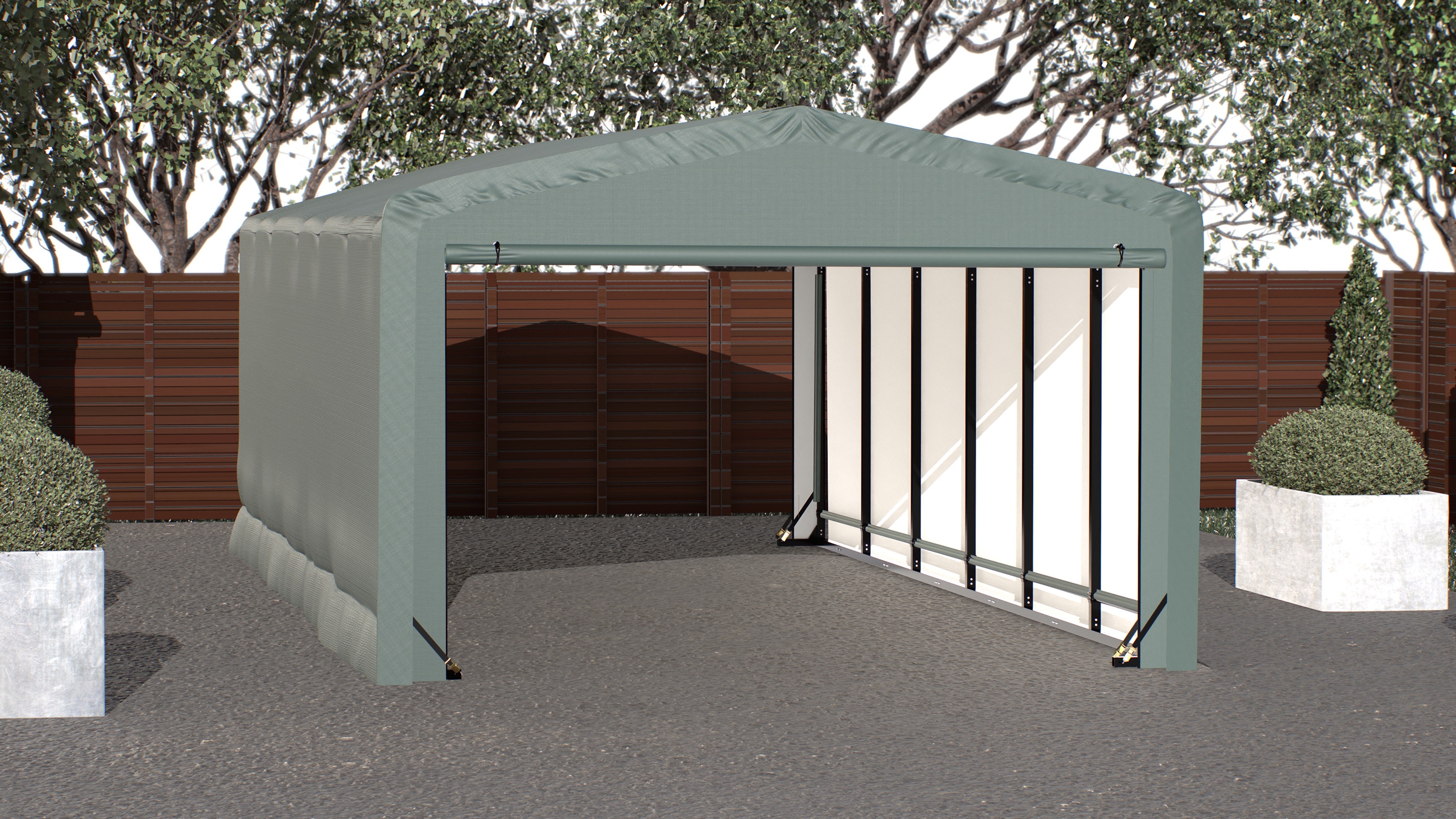 ShelterLogic SQAACC0104C01202708 Garage-Buildings - View #12