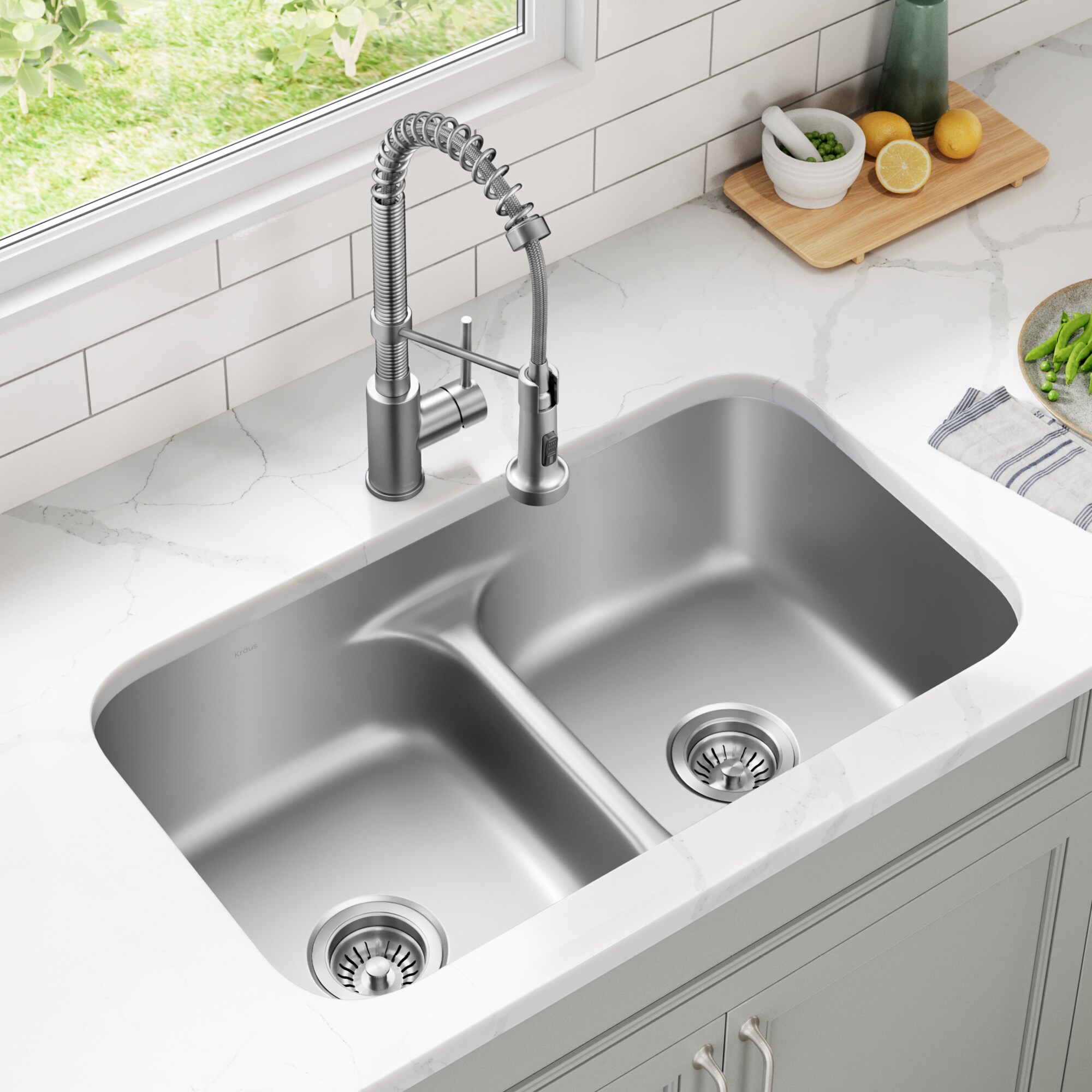 Kraus KCA-1200 Kitchen-Sinks - View #4