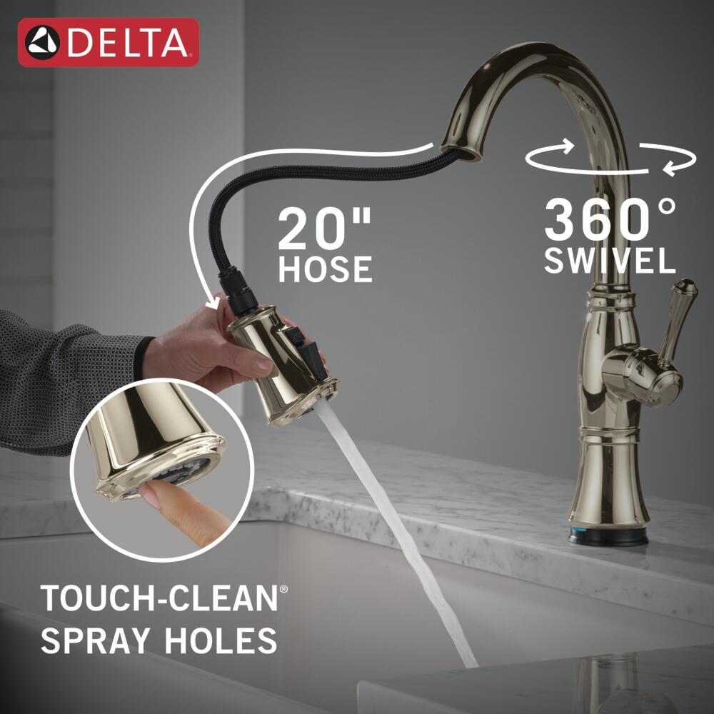 Delta 9197TL-PN-PR-DST Kitchen-Faucets - View #9