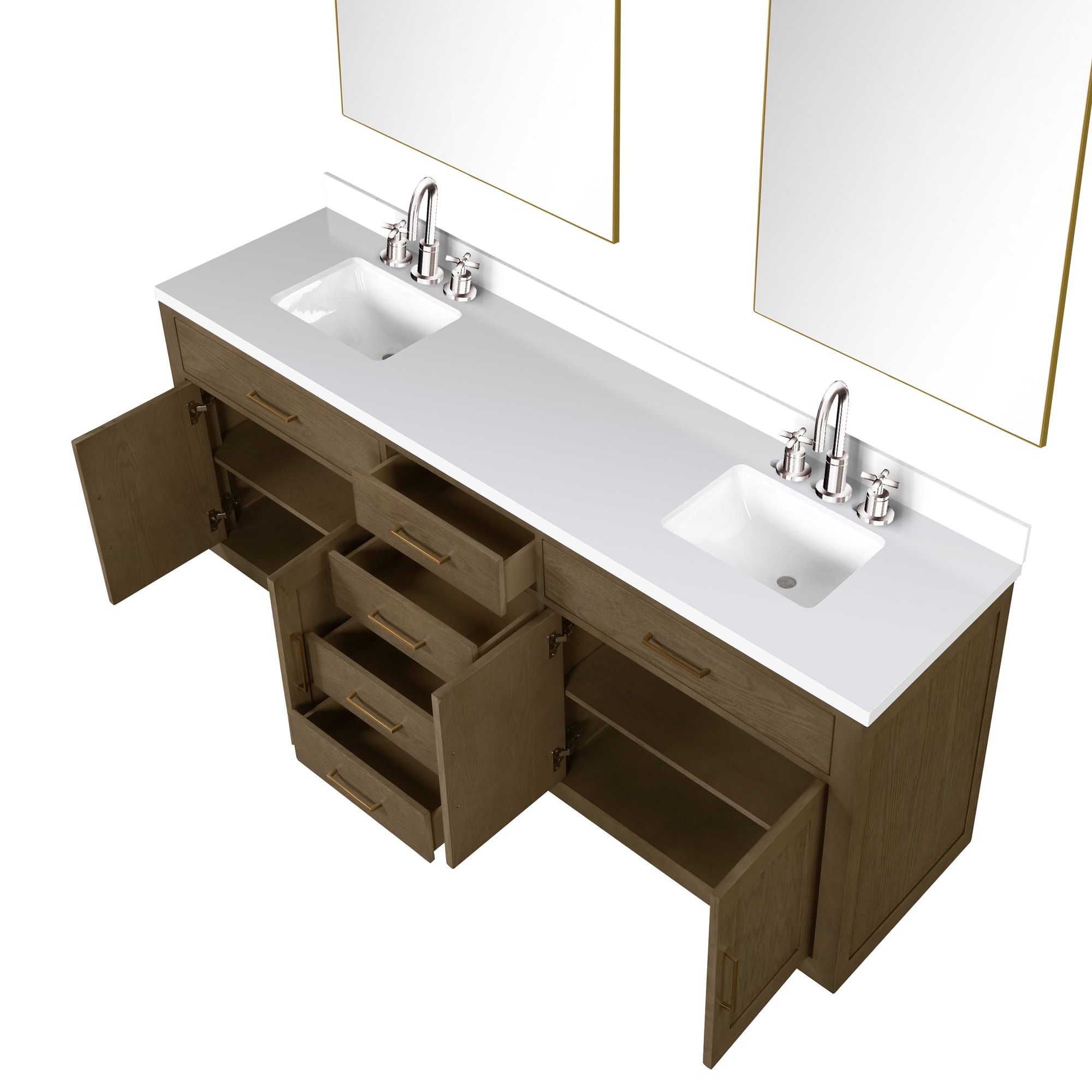 Lexora LVGI84DR211 Bath-Vanity-Combo - View #4