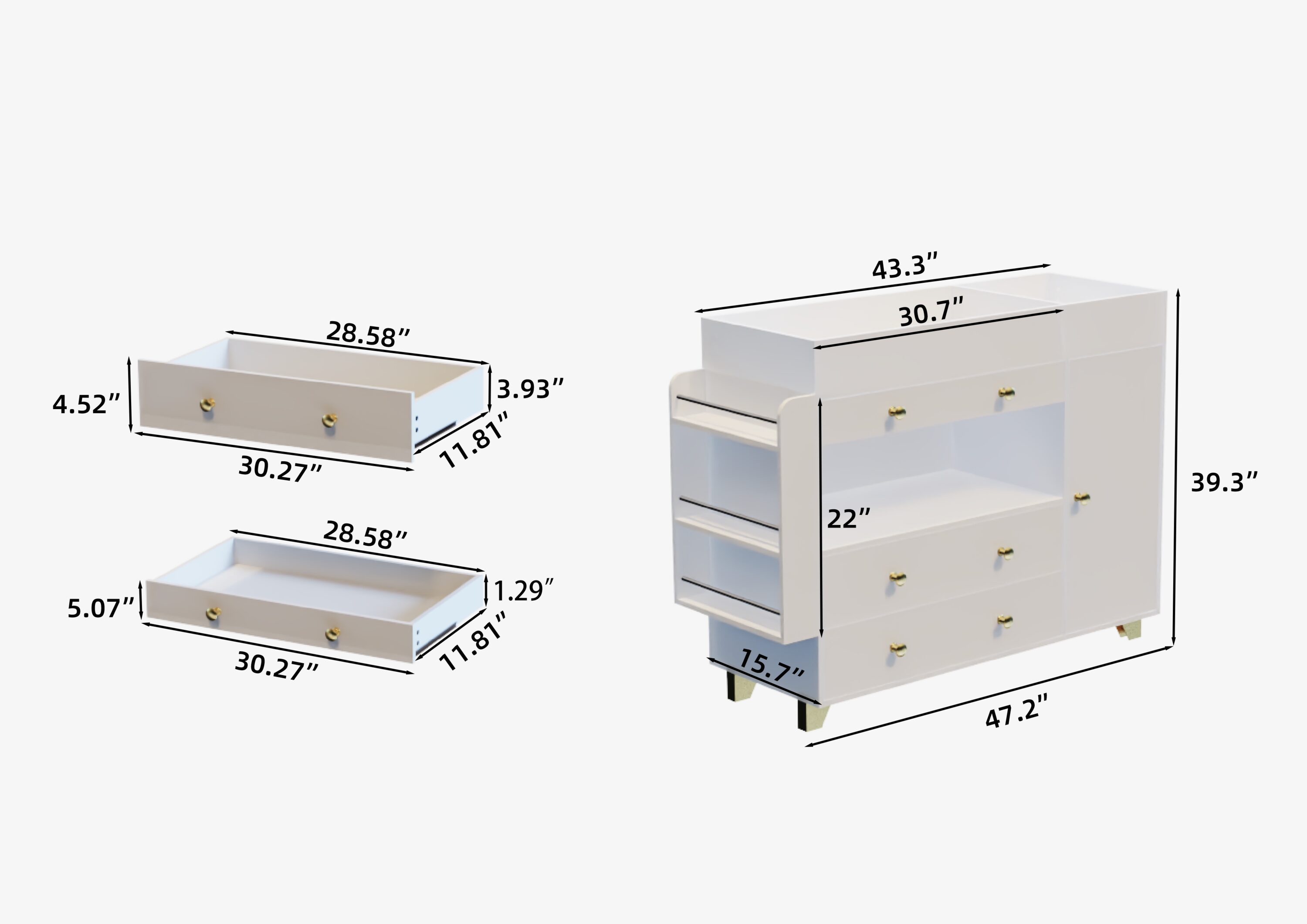 Dexmalle W3393P315819 dressers - View #3