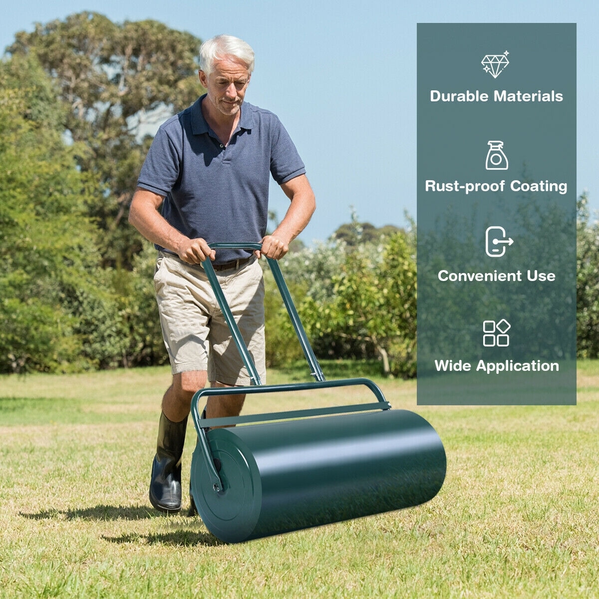 Slickblue D-CO-NG0792TG Tow-Behind-Lawn-Rollers - View #3
