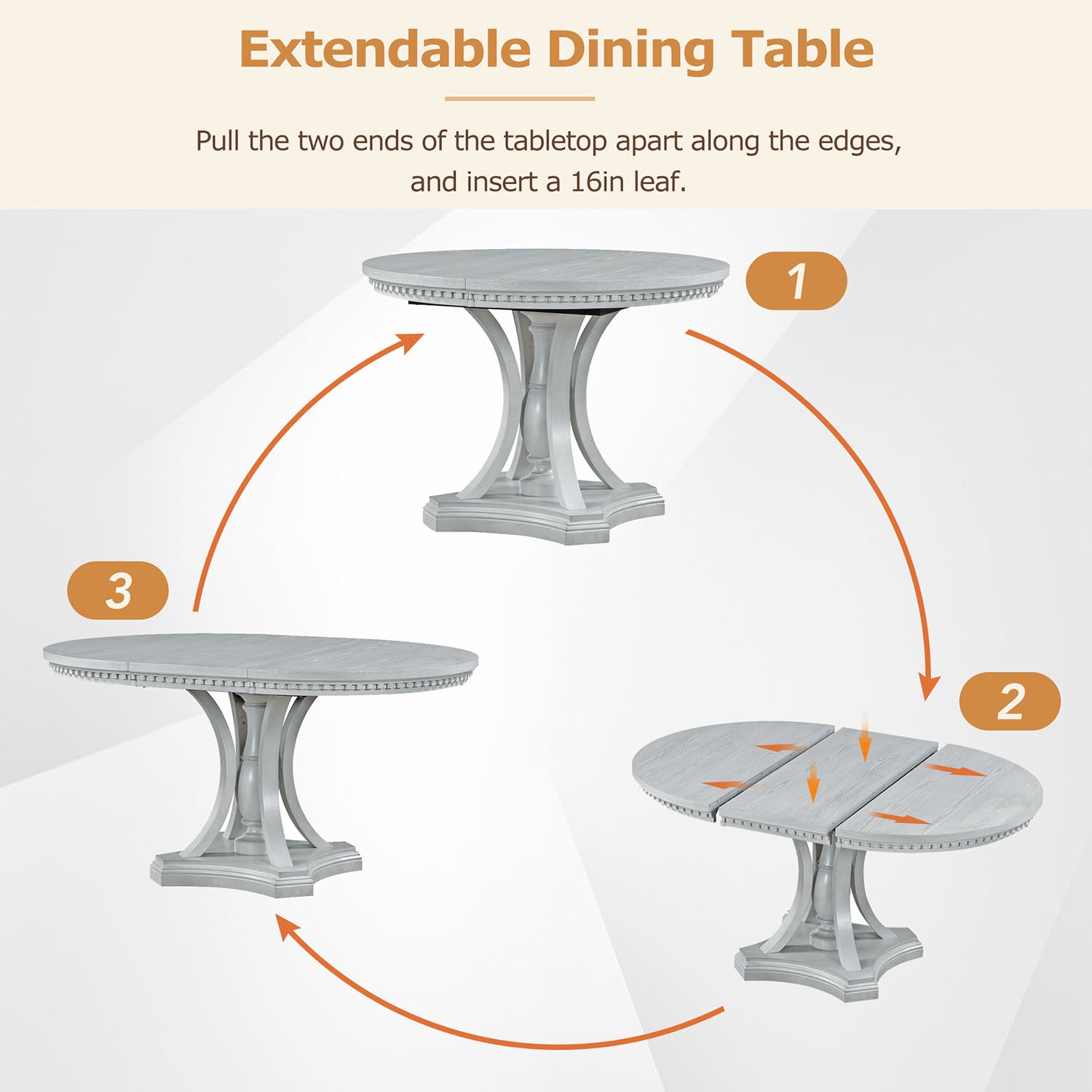 SINOFURN SYA010186WT Dining-Sets - View #19