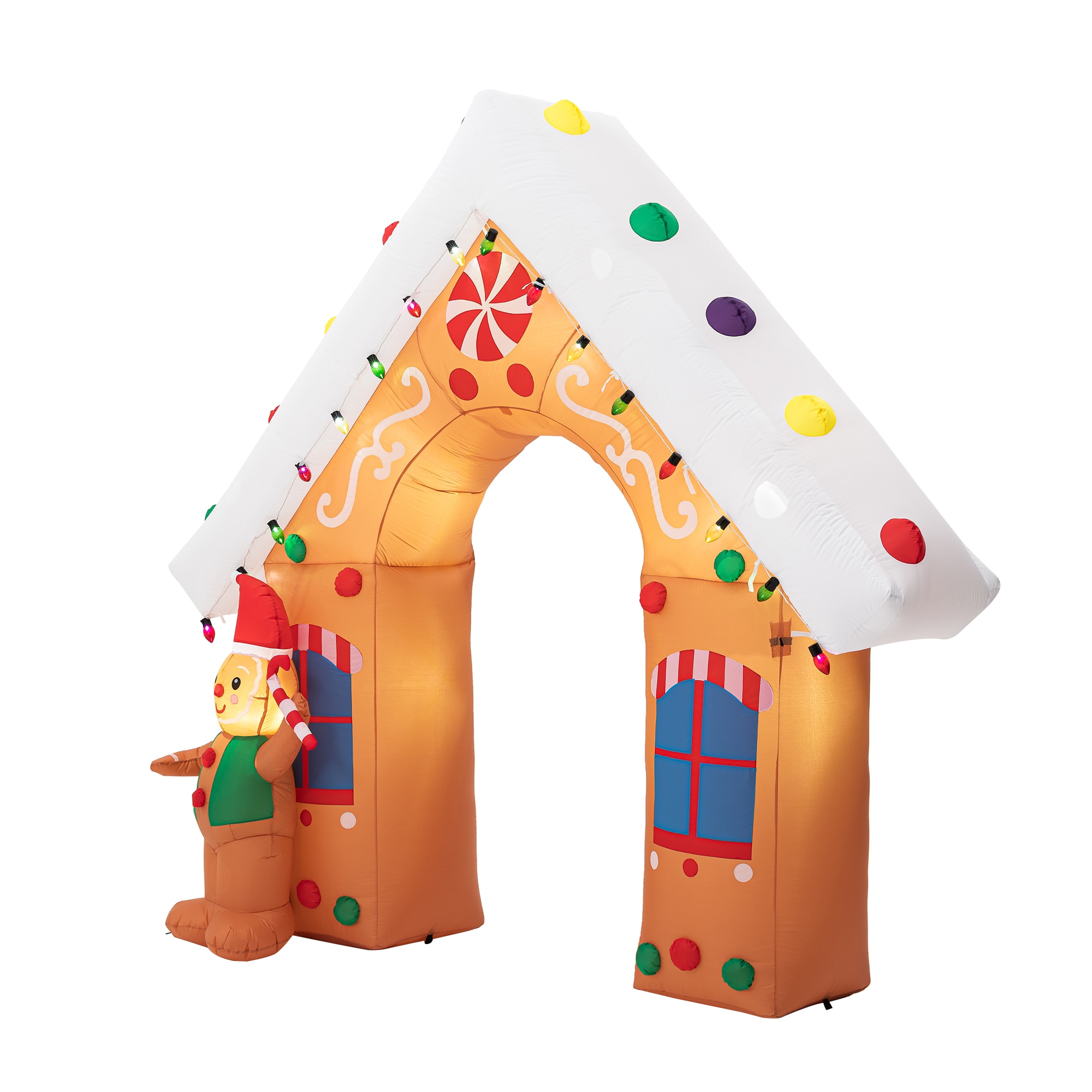 Glitzhome 2005200031 Christmas-Inflatables - View #2