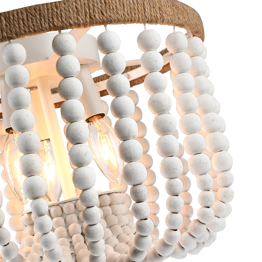 miller wooden bead light shade