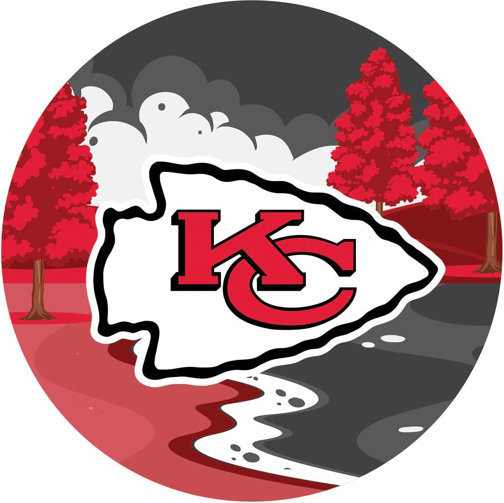 Fan Creations Kansas City Chiefs Welcome 12in Circle | N1019-KCC