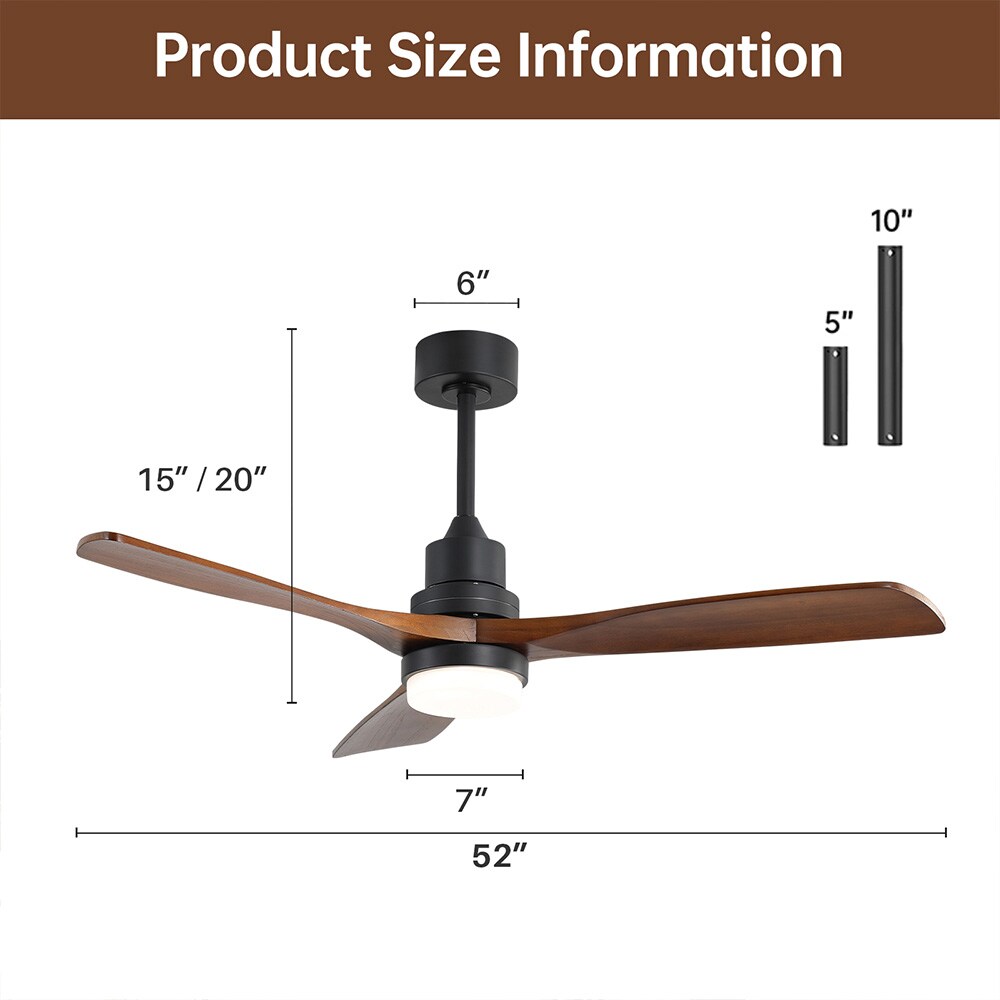 Sofucor LW-5247-BK-DC-HTM Ceiling-Fans - View #11
