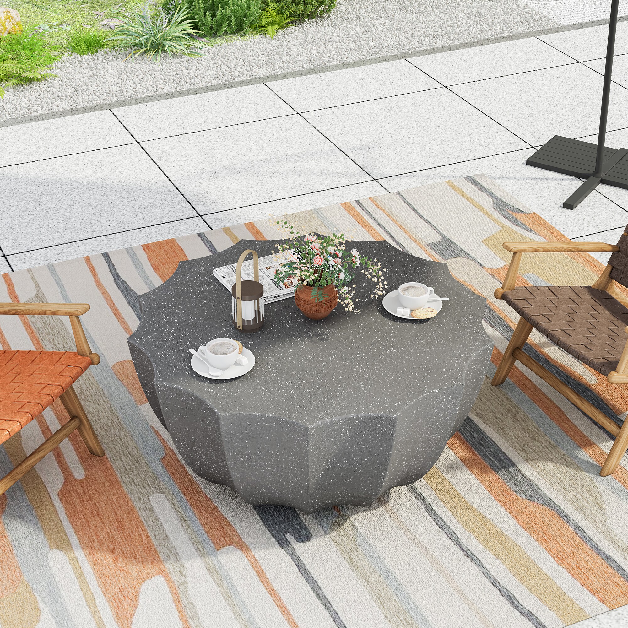 SINOFURN SYB930018GY Coffee-Tables - View #2