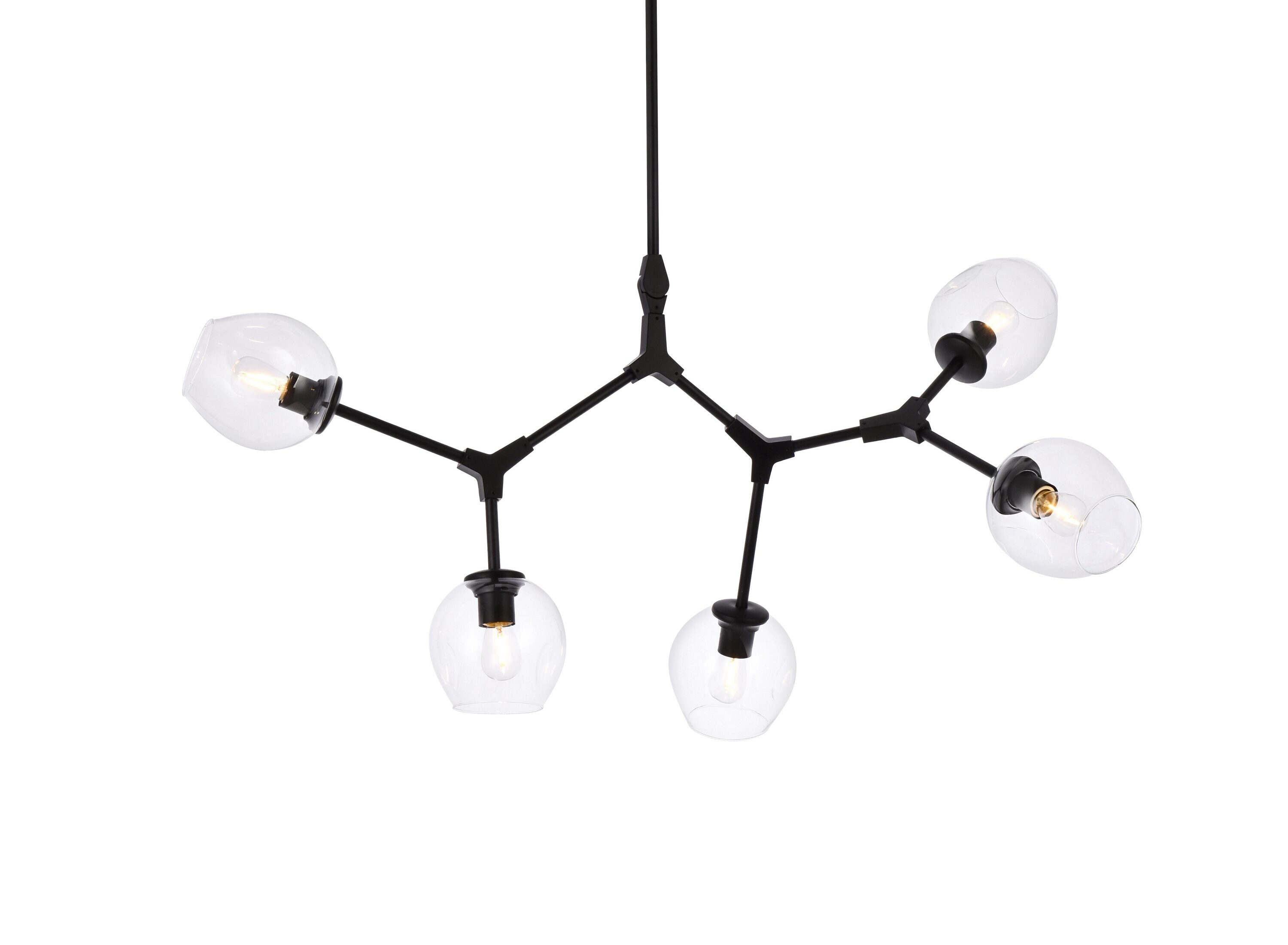 Elegant Decor HF5136D42BK b090015 - View #3