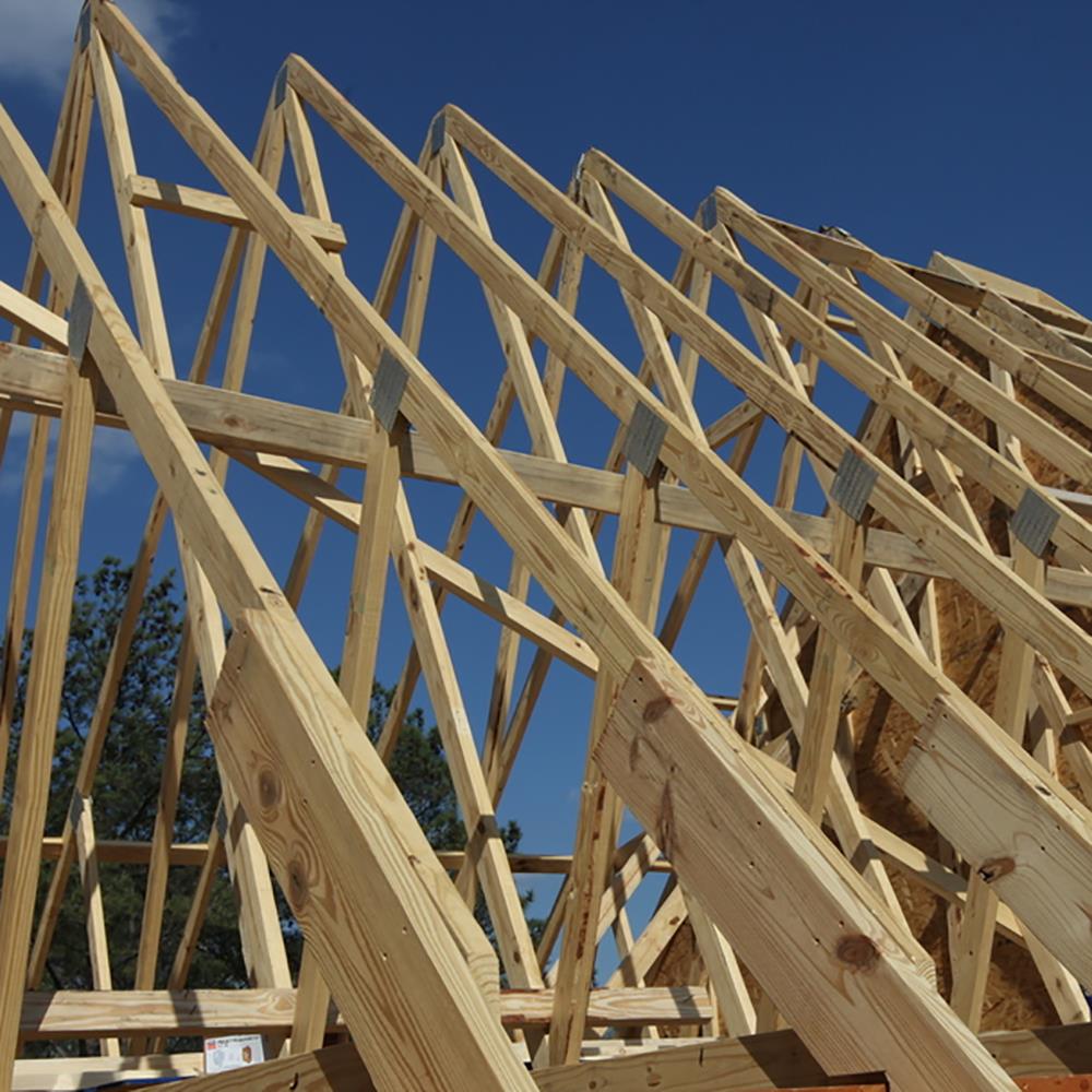 4-in x 4-in x 8-ft Southern Yellow Pine Kiln-dried Lumber