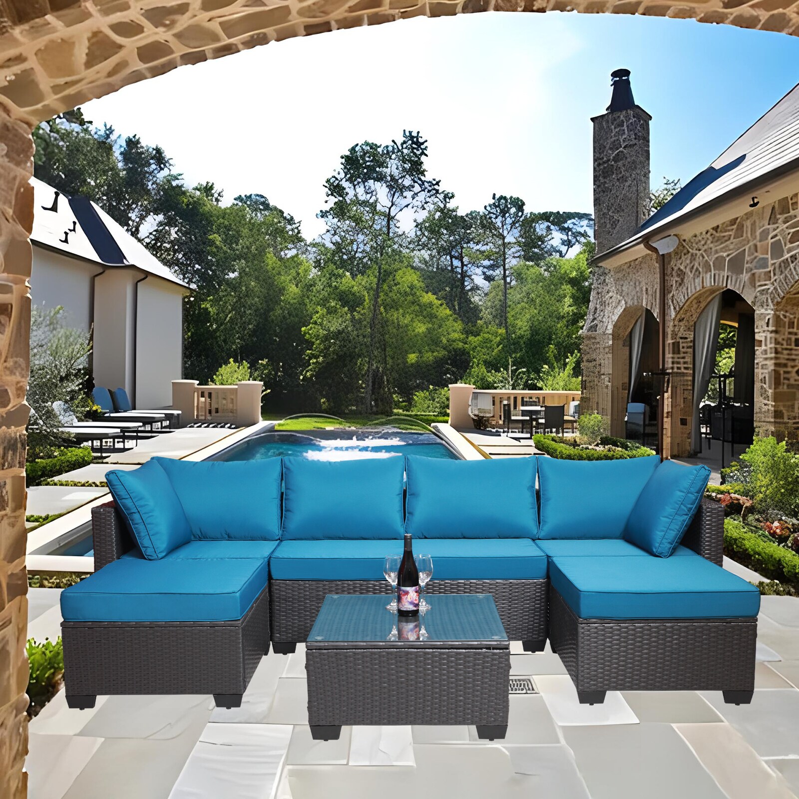 Mondawe OR-S00008-AOG Patio-Conversation-Sets - View #6