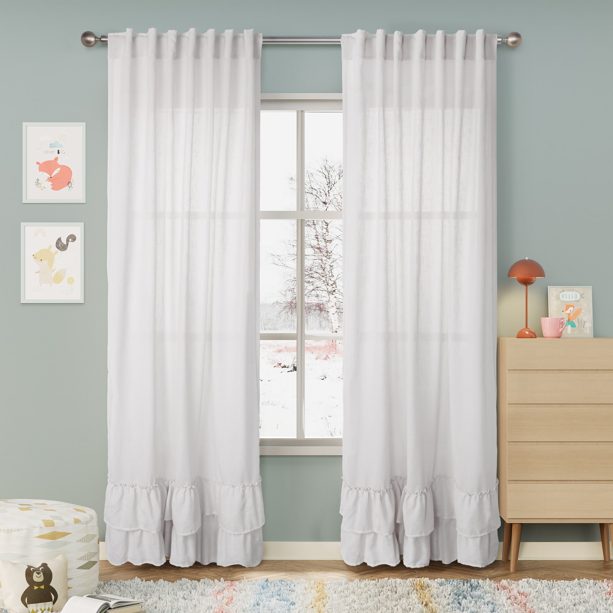 Awesome Home AH-W40RF-BT-WH5263 curtains - View #2
