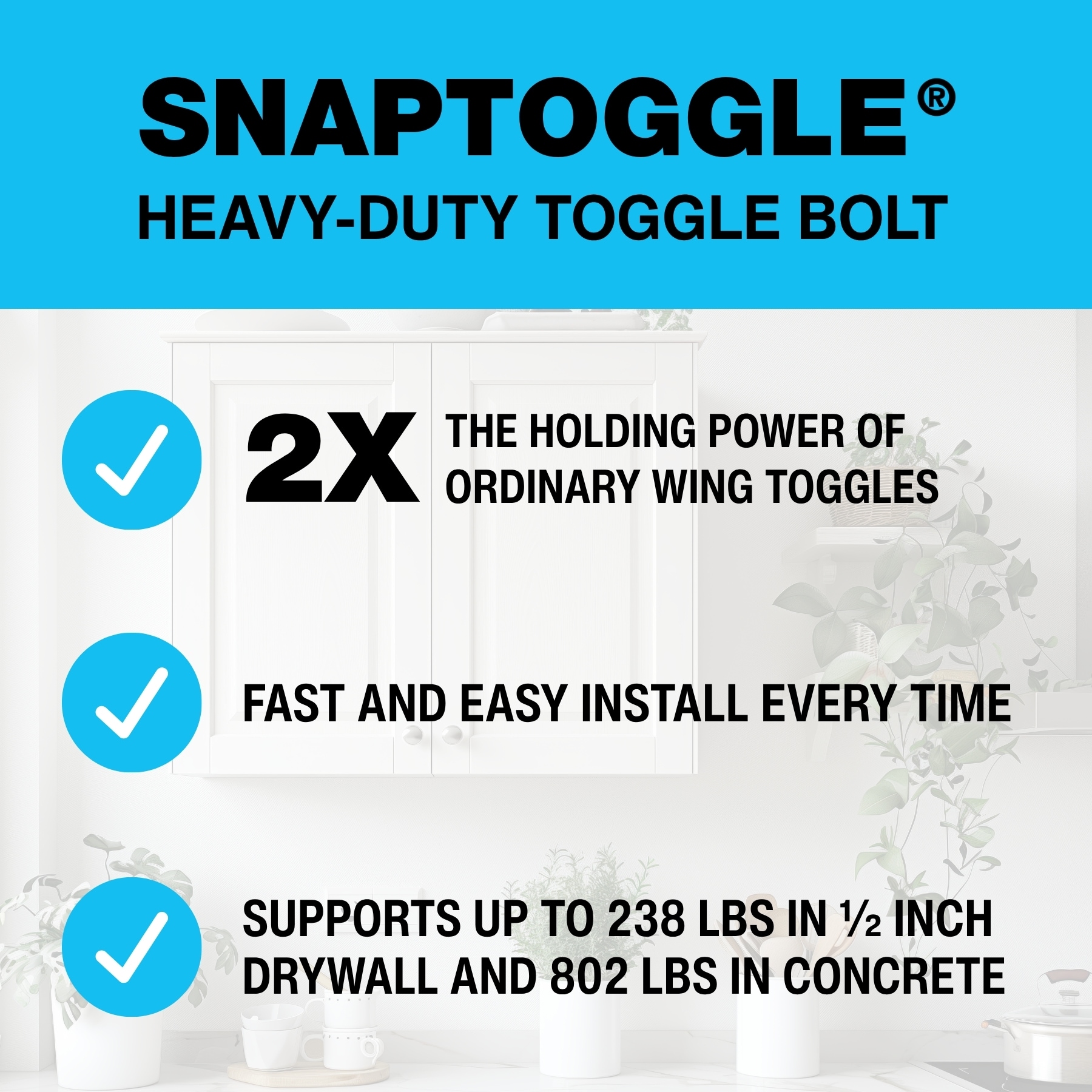 TOGGLER 55175 Drywall-Anchors - View #5