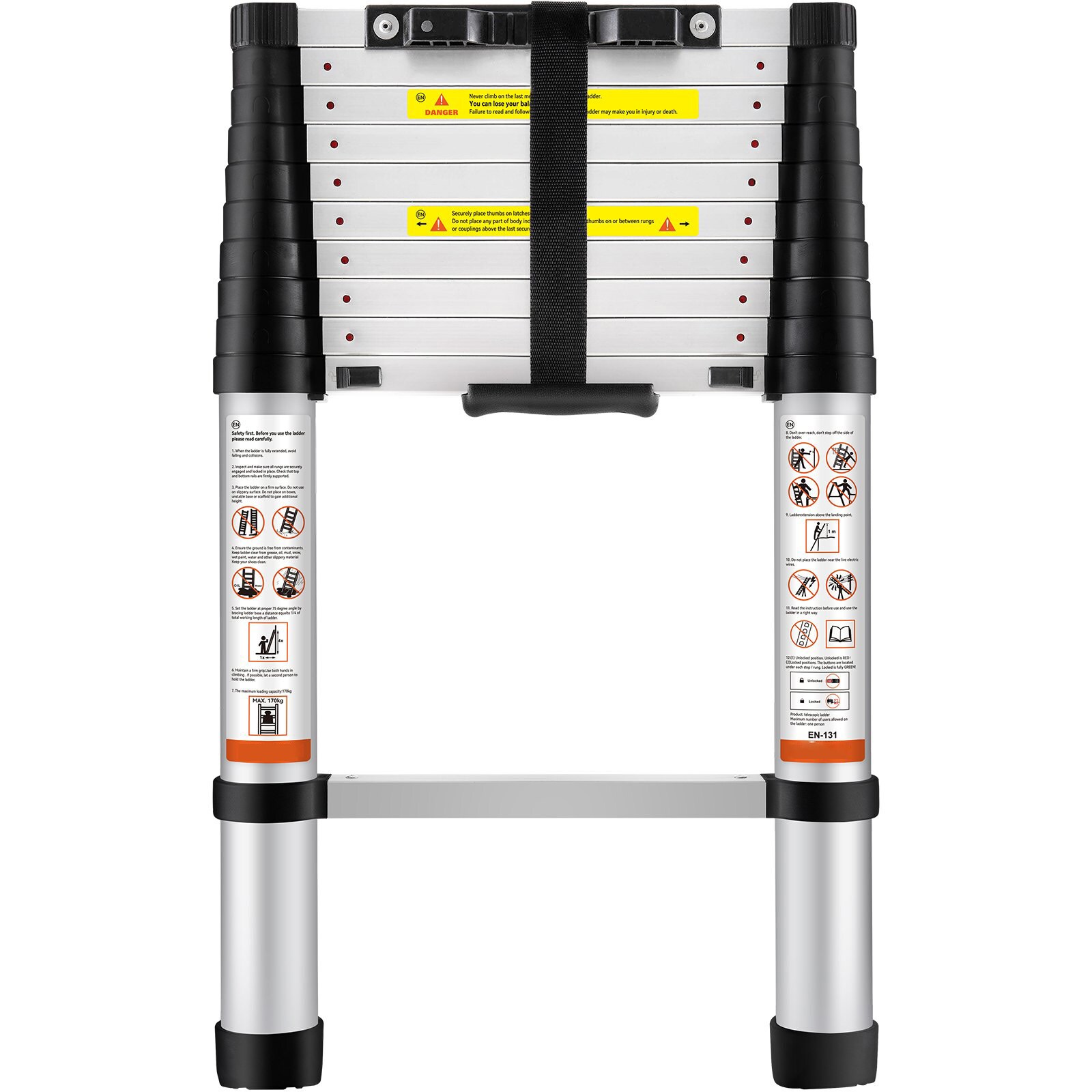 Mecale YAS-ZW77B9 Extension-Ladders - View #10