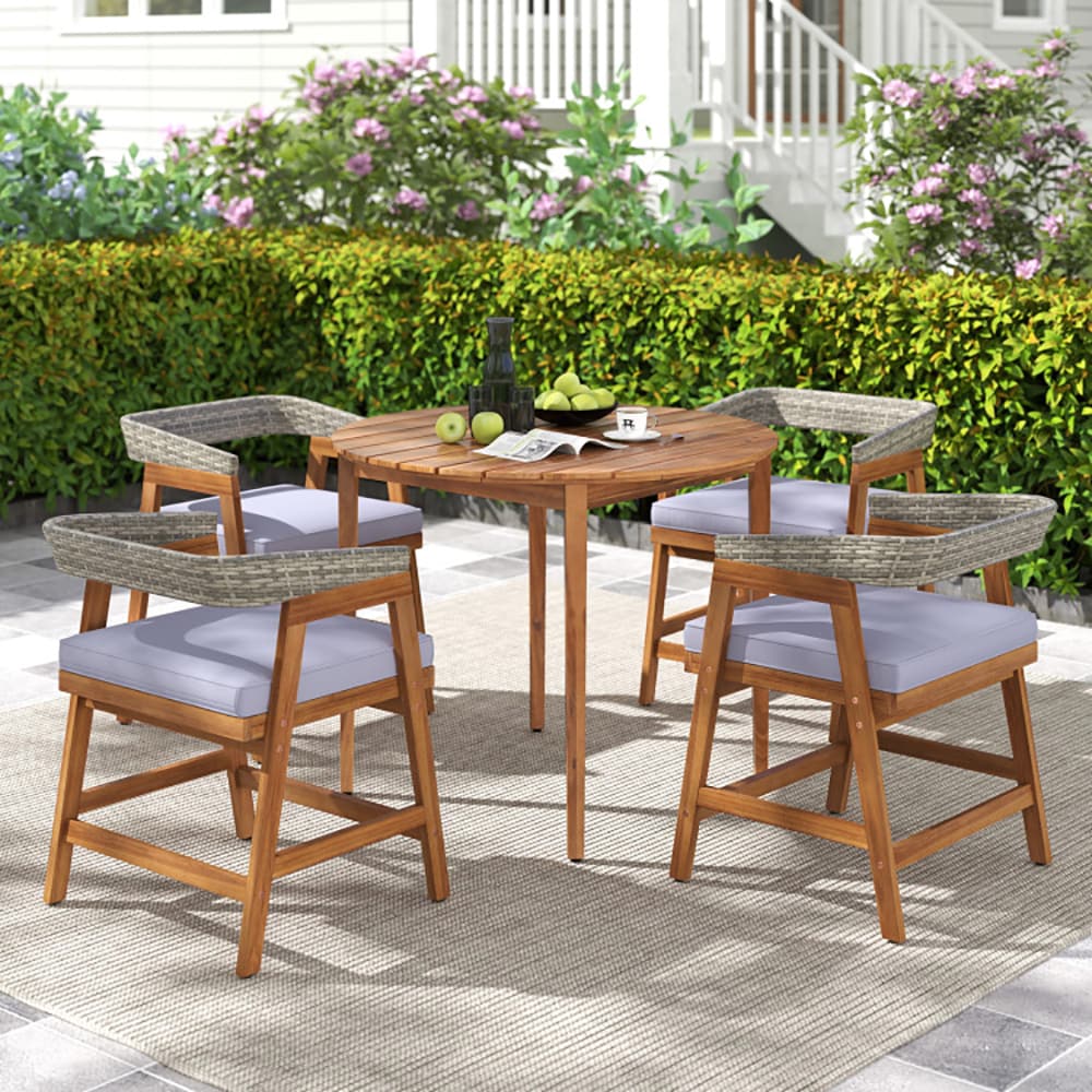 LUXEYARD DS-M-BAC07533 Patio-Dining-Sets - View #3