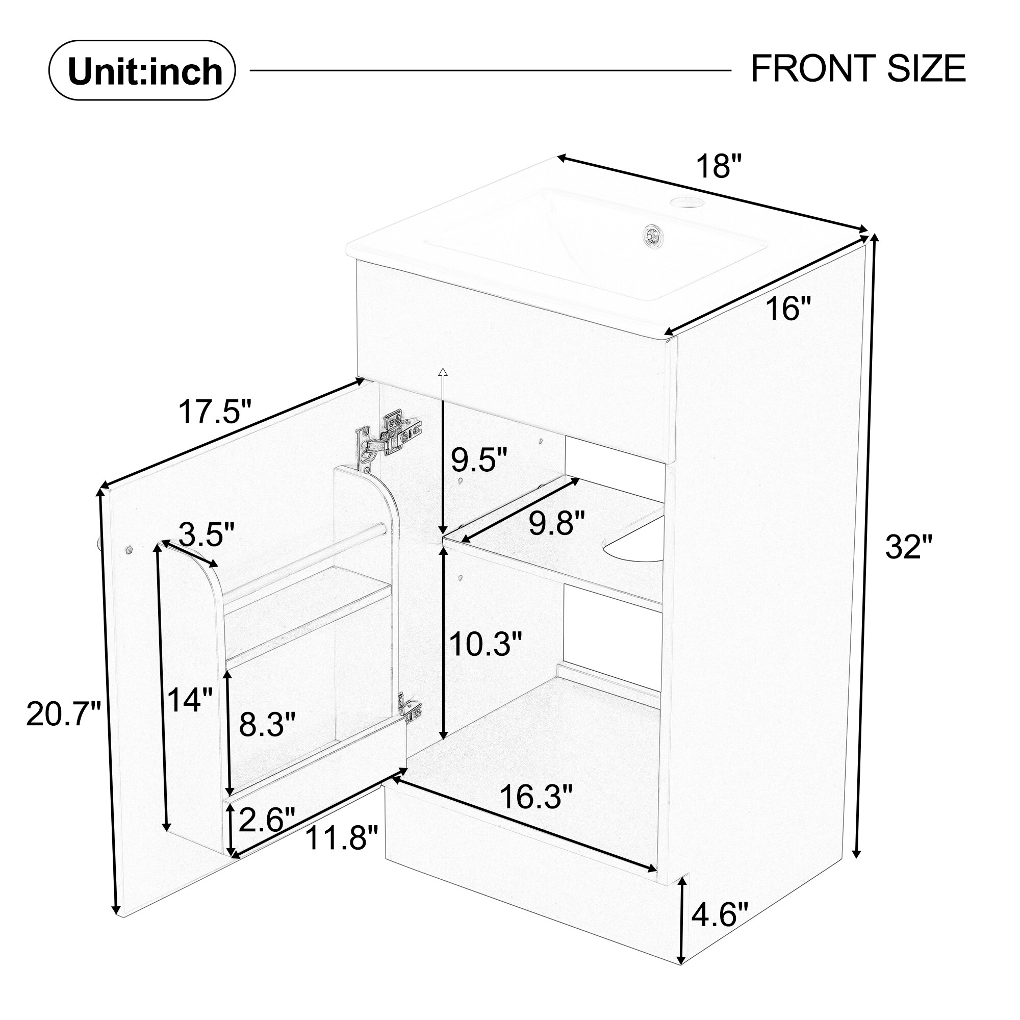 Christopher Knight Home 324518 Bedroom-Vanities - View #7
