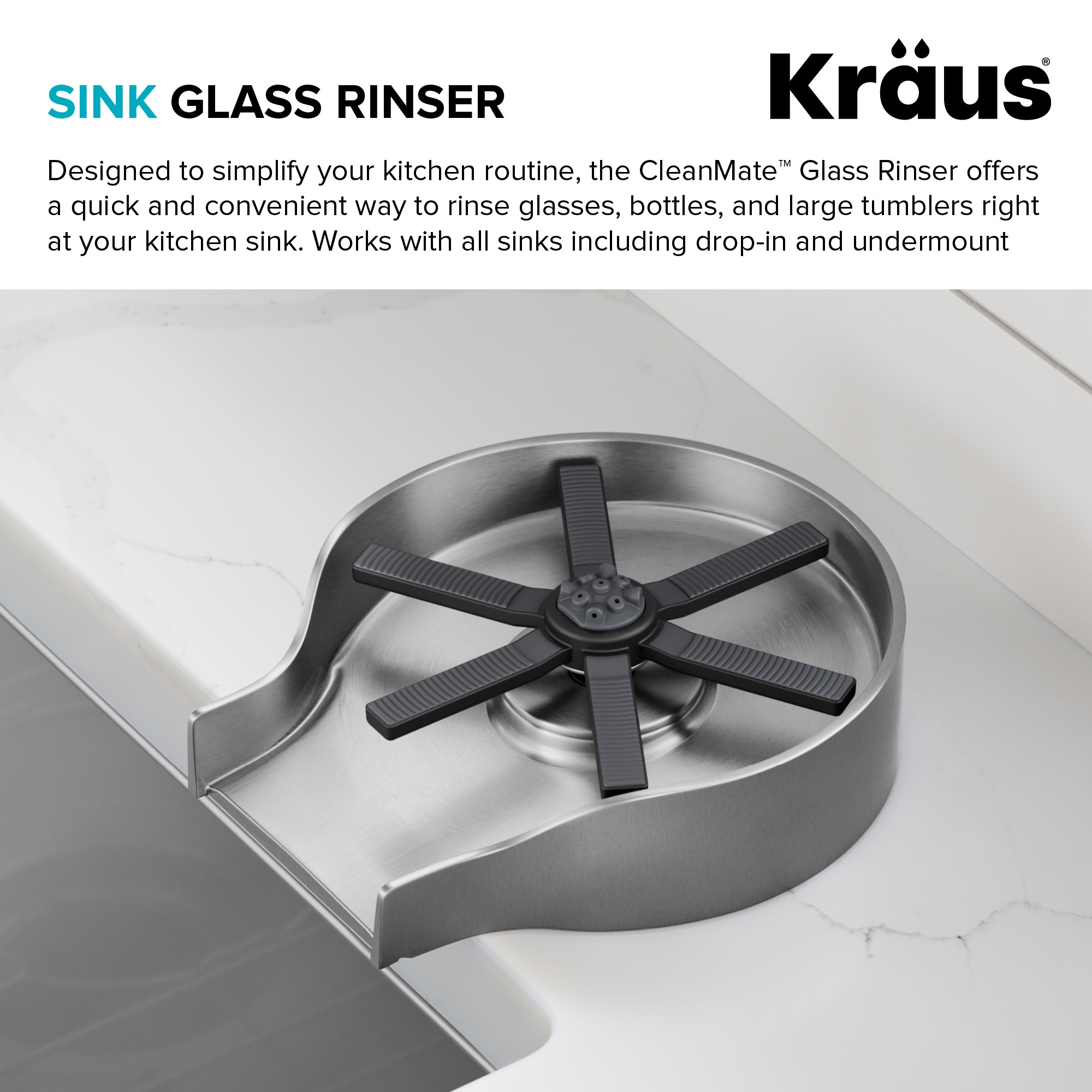 Kraus KGR-500SFS Faucet-Spray-Hoses-Accessories - View #4