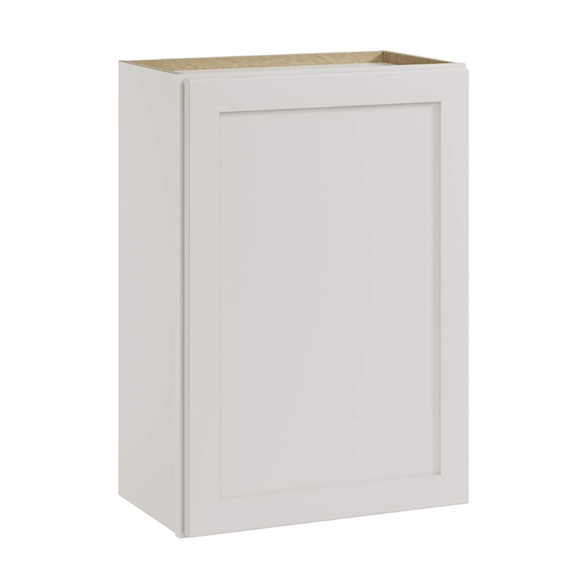 Whalen CLICK-IT LWSCLICK-28G Windsor Lane 21-in W x 30-in H x 12-in D Light Gray Birch Wall Ready to assemble Plywood Cabinet (Raised Panel Shaker)