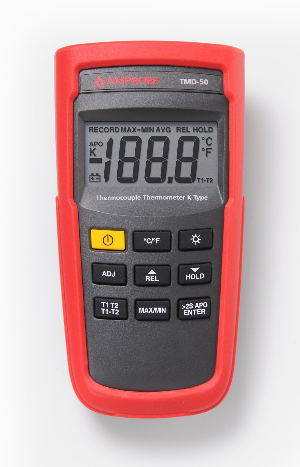 Digital Specialty Meter in Red | - Amprobe TMD-50