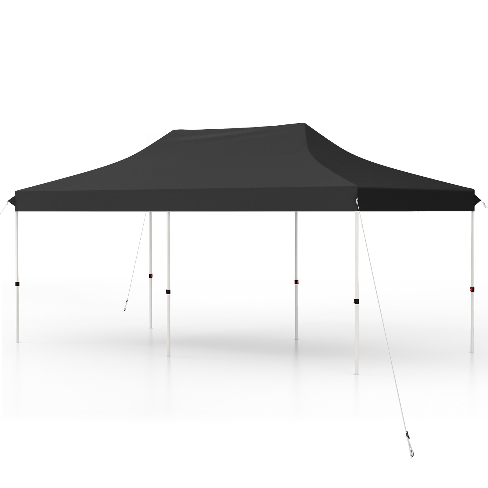 Ayelon - 20-ft x 10-ft Rectangle Black Pop-up canopy